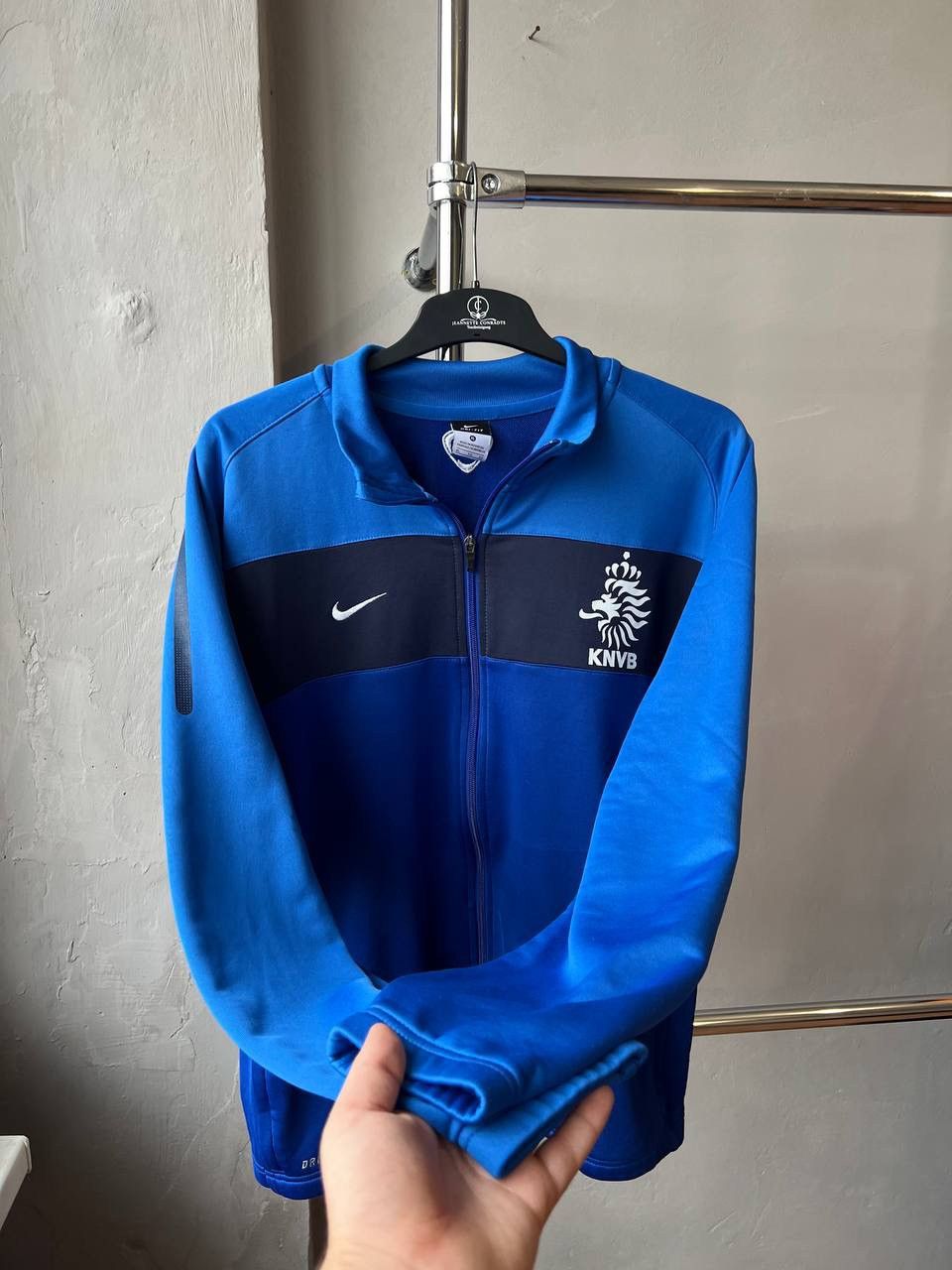 Nike NETHERLANDS NATIONAL TEAM TRAINING SOCCER FOOTBALL JACKET XL Size US XL / EU 56 / 4 - 9 Thumbnail