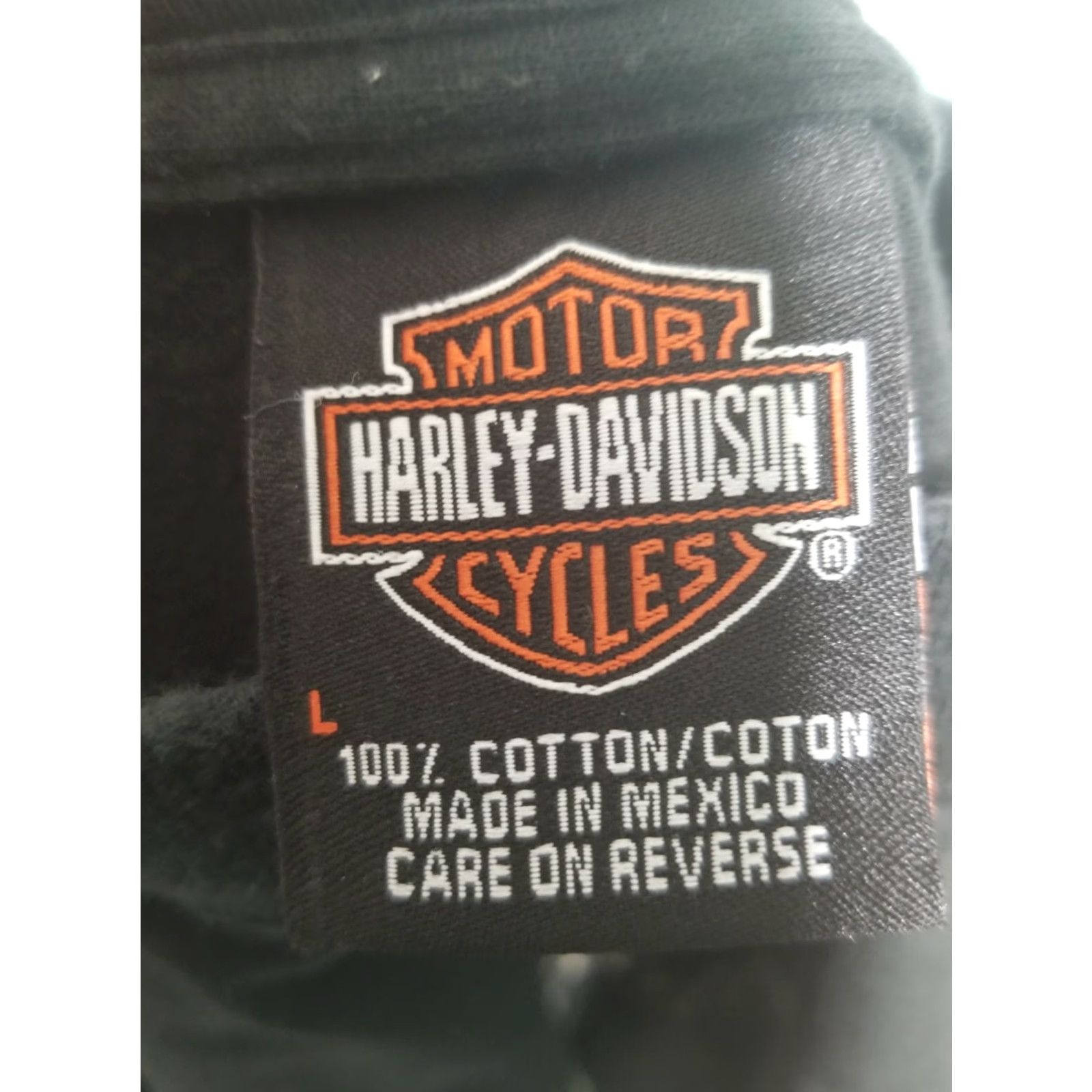 Harley Davidson VINTAGE Harley-Davidson Shirt Mens L 2004 Black T Shirt Syracuse NY USA 90s 2000s Capable Mens Size US L / EU 52-54 / 3 - 3 Thumbnail