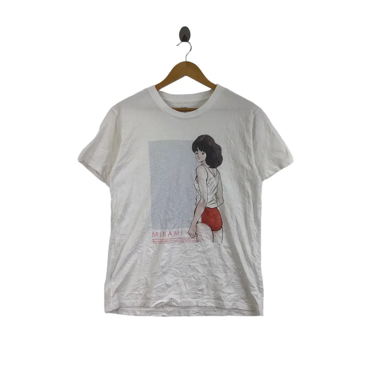 Anime Vtg MINAMI ASAKURA TOUCH Baseball Anime Manga Tee Shirt Size US L / EU 52-54 / 3 - 1 Thumbnail