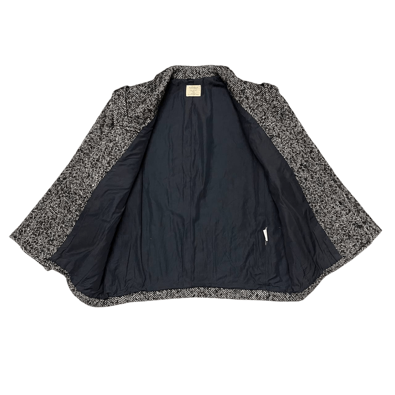Issey Miyake Vintage 80's Shower Japanese Brand Wool Coat Size US M / EU 48-50 / 2 - 7 Thumbnail