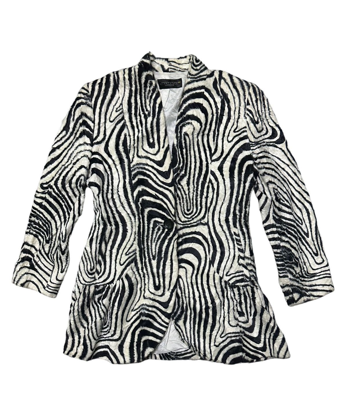 Mr. Junko Junko Koshino zebra jacket Size M / US 6-8 / IT 42-44 - 2 Thumbnail