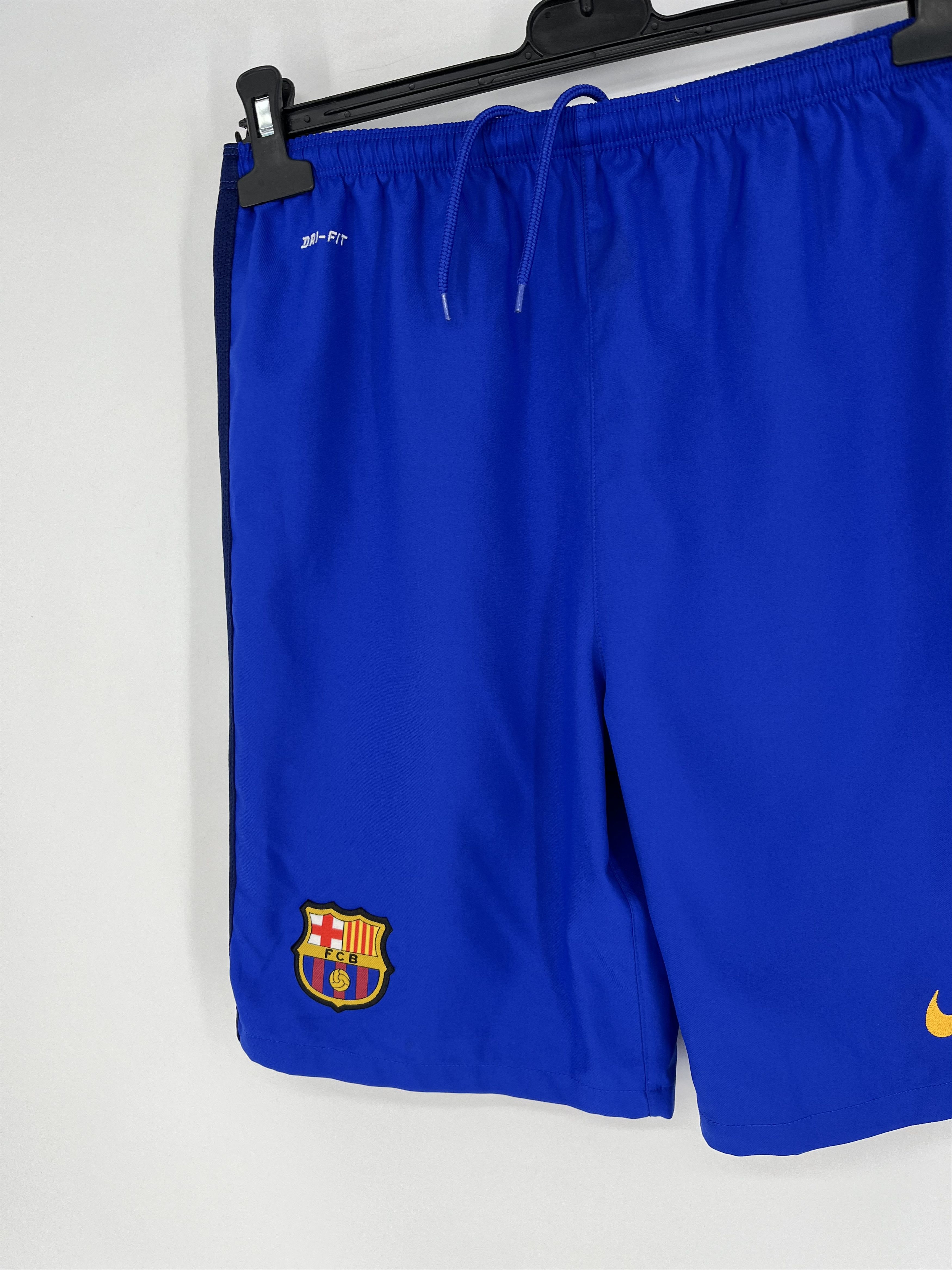 Nike Nike Barcelona Home Dri Fit Black Logo Shorts Size Xs/S Size US 30 / EU 46 - 8 Thumbnail