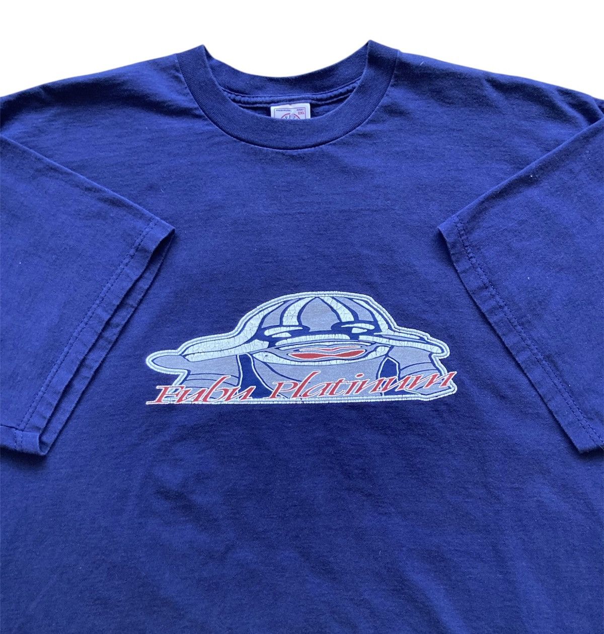 Fubu × Vintage Vintage Y2K Fubu Platinum Tee Fat Albert Dumb Donald 2000s Size US XXL / EU 58 / 5 - 1 Thumbnail