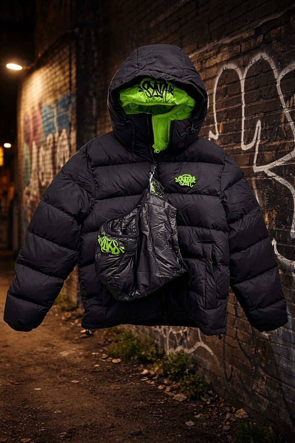 Syna World Syna World Double Hoddie Puffer Jacket Size US L / EU 52-54 / 3 - 1 Thumbnail