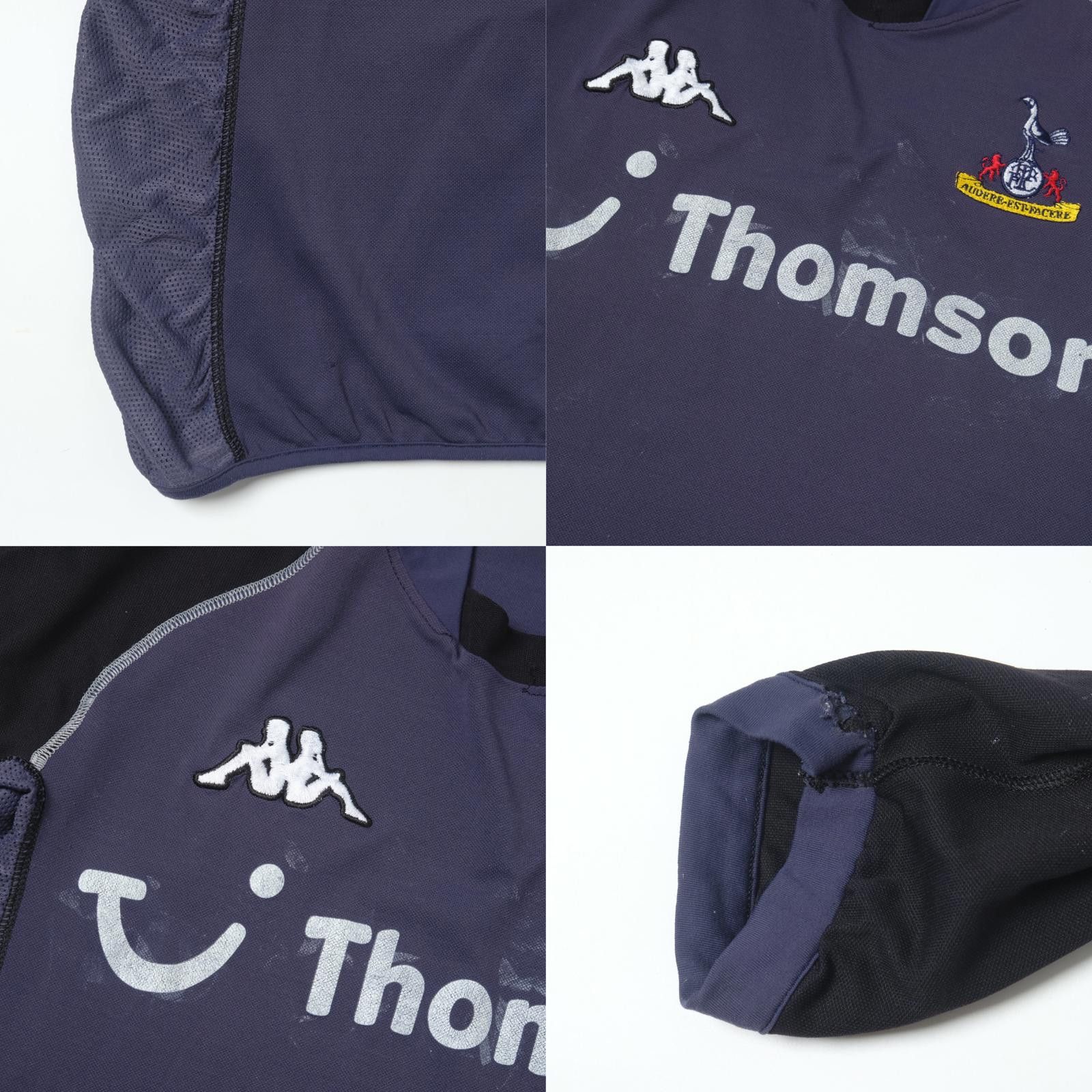 Kappa 2002/03 Tottenham Hotspur Away Shirt (S/M) Size US M / EU 48-50 / 2 - 6 Thumbnail