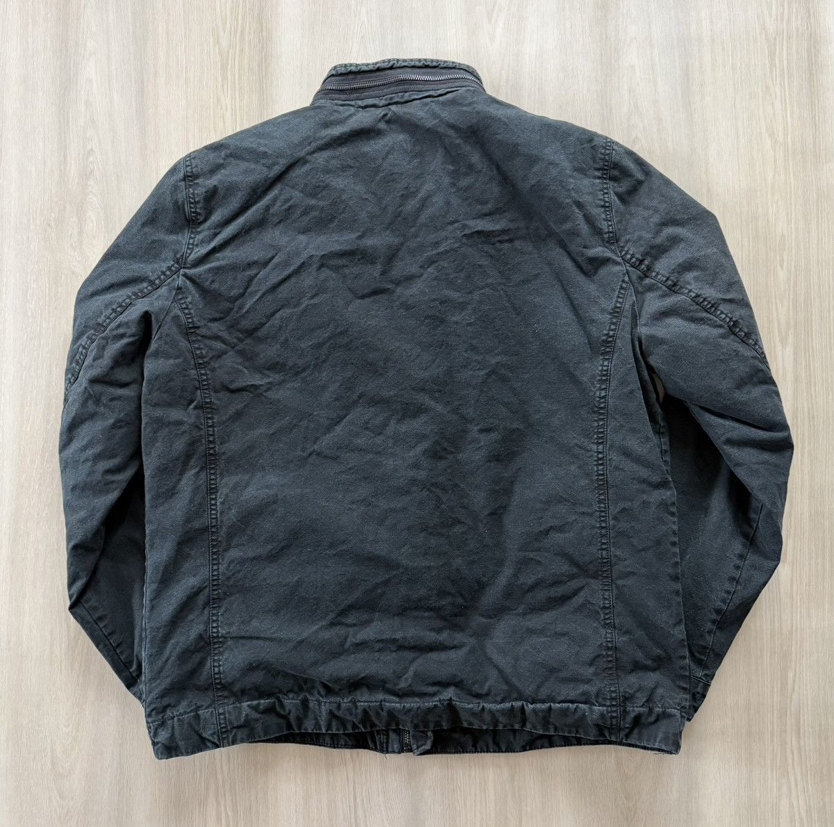 Levi's Levis Jacket Black Military Quilted Lined Cotton Sz L Size US L / EU 52-54 / 3 - 5 Thumbnail