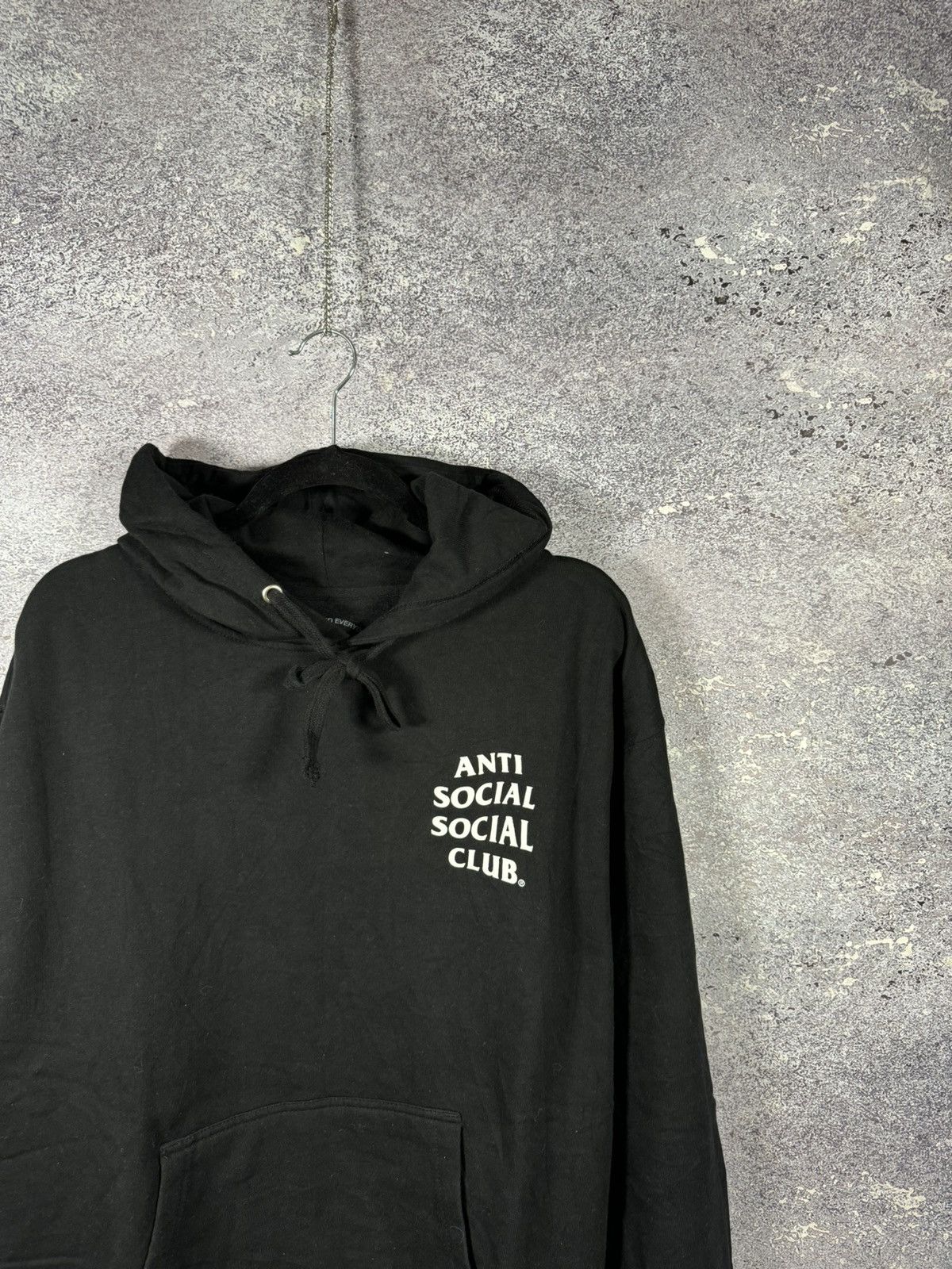 Anti Social Social Club ASSC Anti Social Social Club Hoodie Black Streetwear Large Size US L / EU 52-54 / 3 - 3 Thumbnail