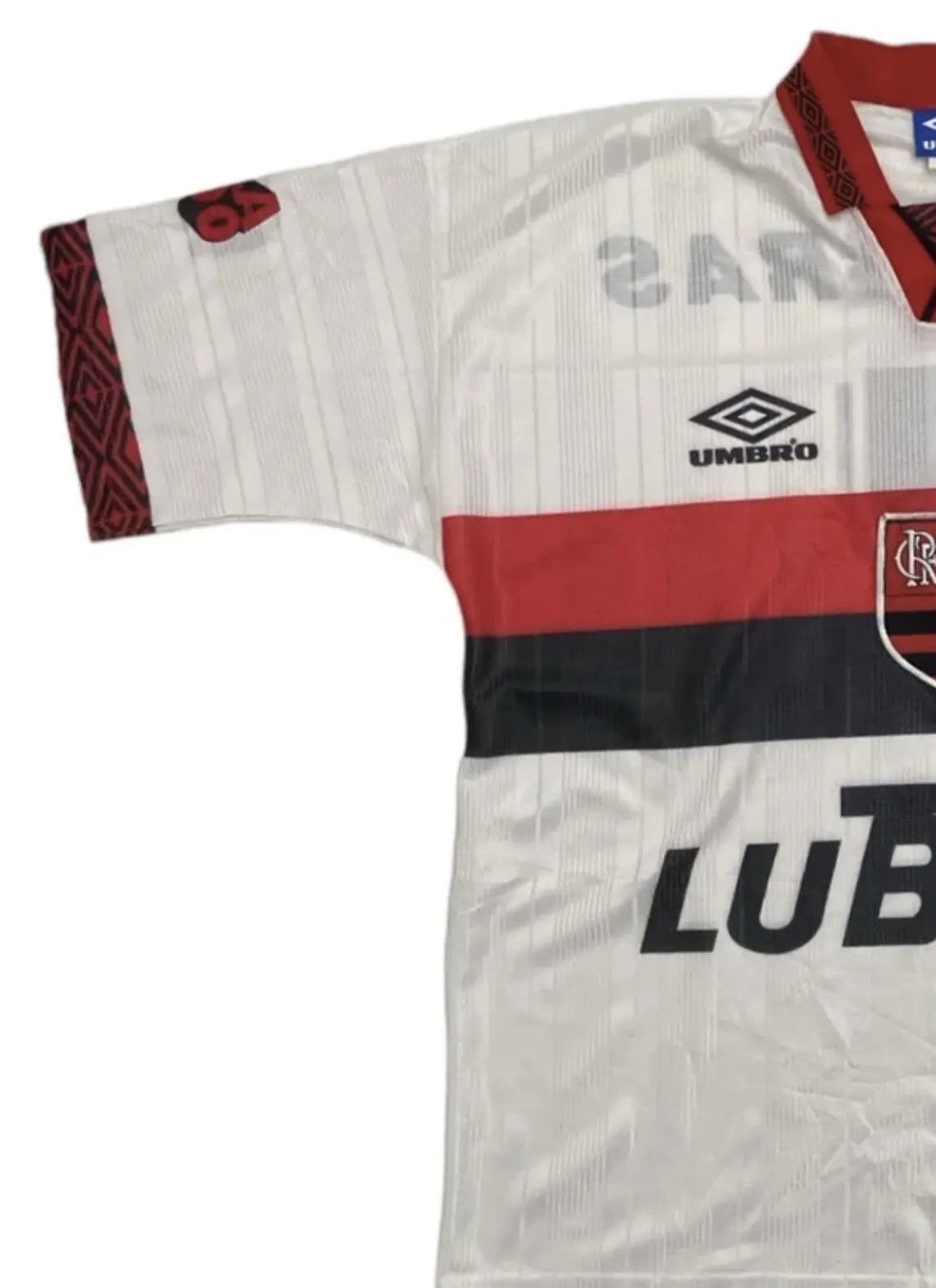 Umbro Vintage Flamingo FC Brazil 90's Jersey Size US L / EU 52-54 / 3 - 4 Thumbnail
