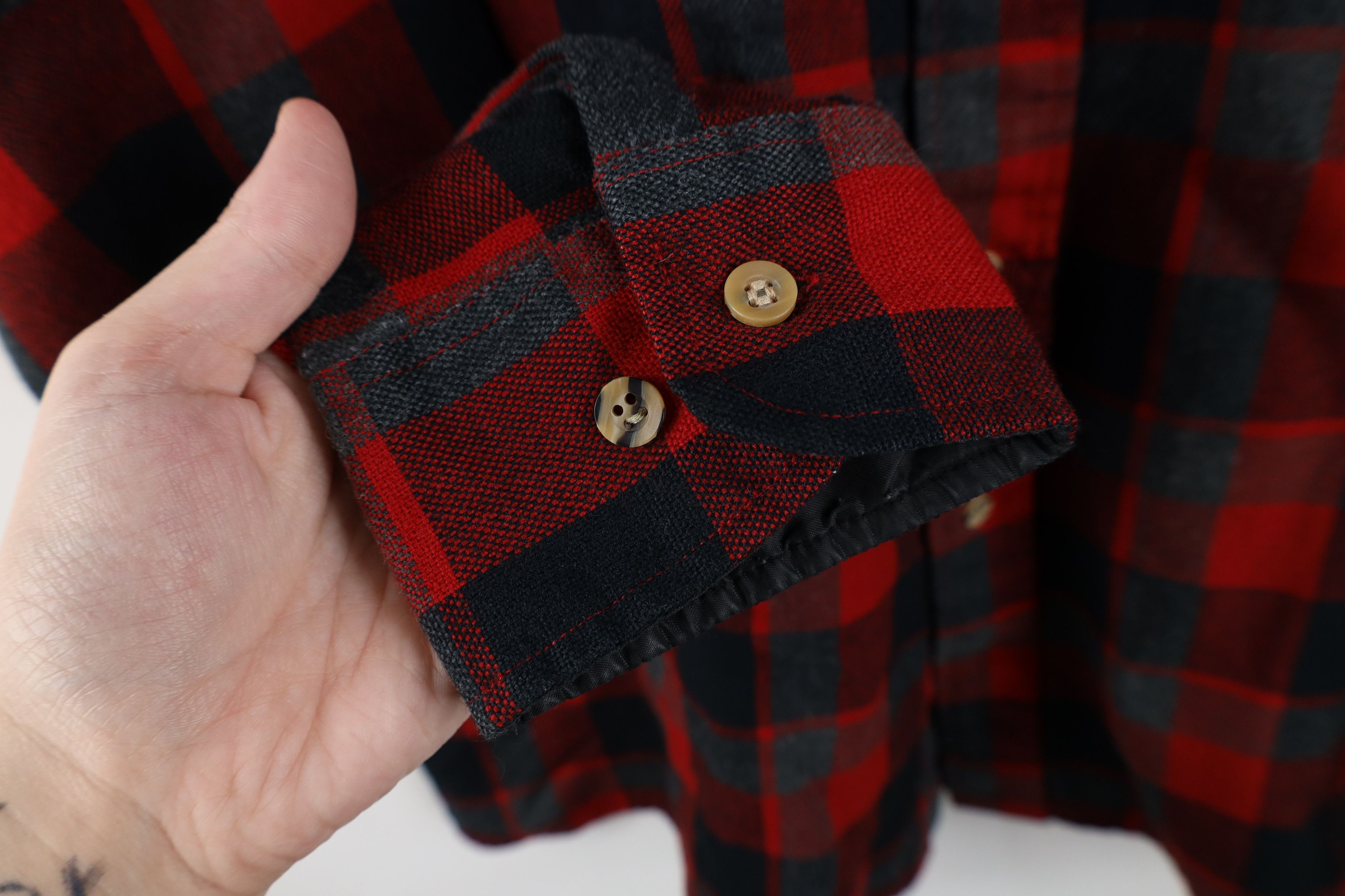 Vintage Vintage 70s 80s Streetwear Pocket Collared Button Shirt Size US L / EU 52-54 / 3 - 6 Thumbnail