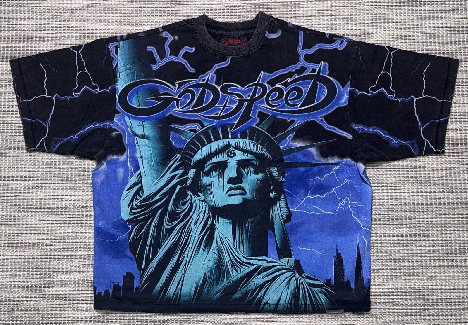 Godspeed Godspeed Blue Voltage Tee Size US L / EU 52-54 / 3 - 1 Thumbnail