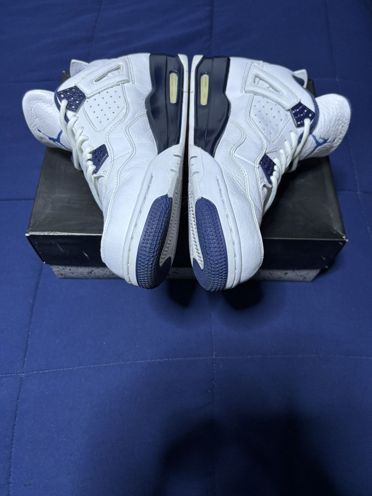 Jordan Brand Jordan 4 Retro LS Columbia Size 12 Size US 12 / EU 45 - 4 Thumbnail