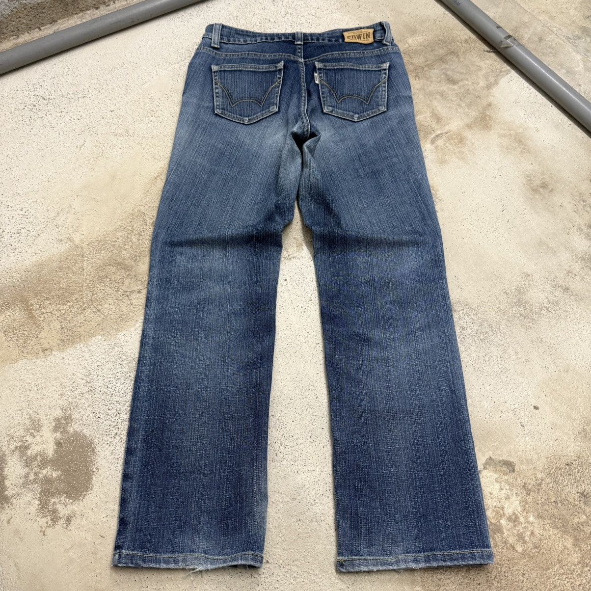 Edwin Vintage Edwin Faded Distressed Jeans Pants Size 29" - 2 Thumbnail