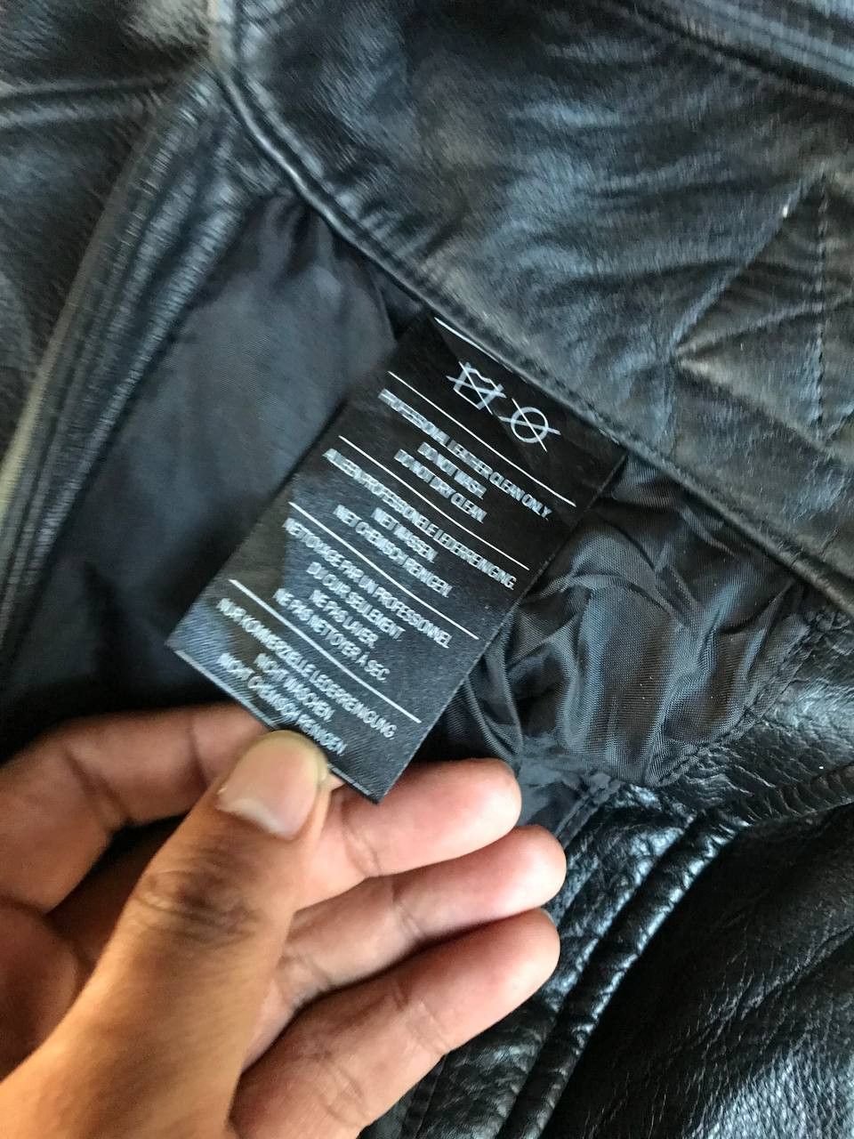 Harley Davidson × Leather Leather Pants Harley Davison Size US 33 - 9 Thumbnail