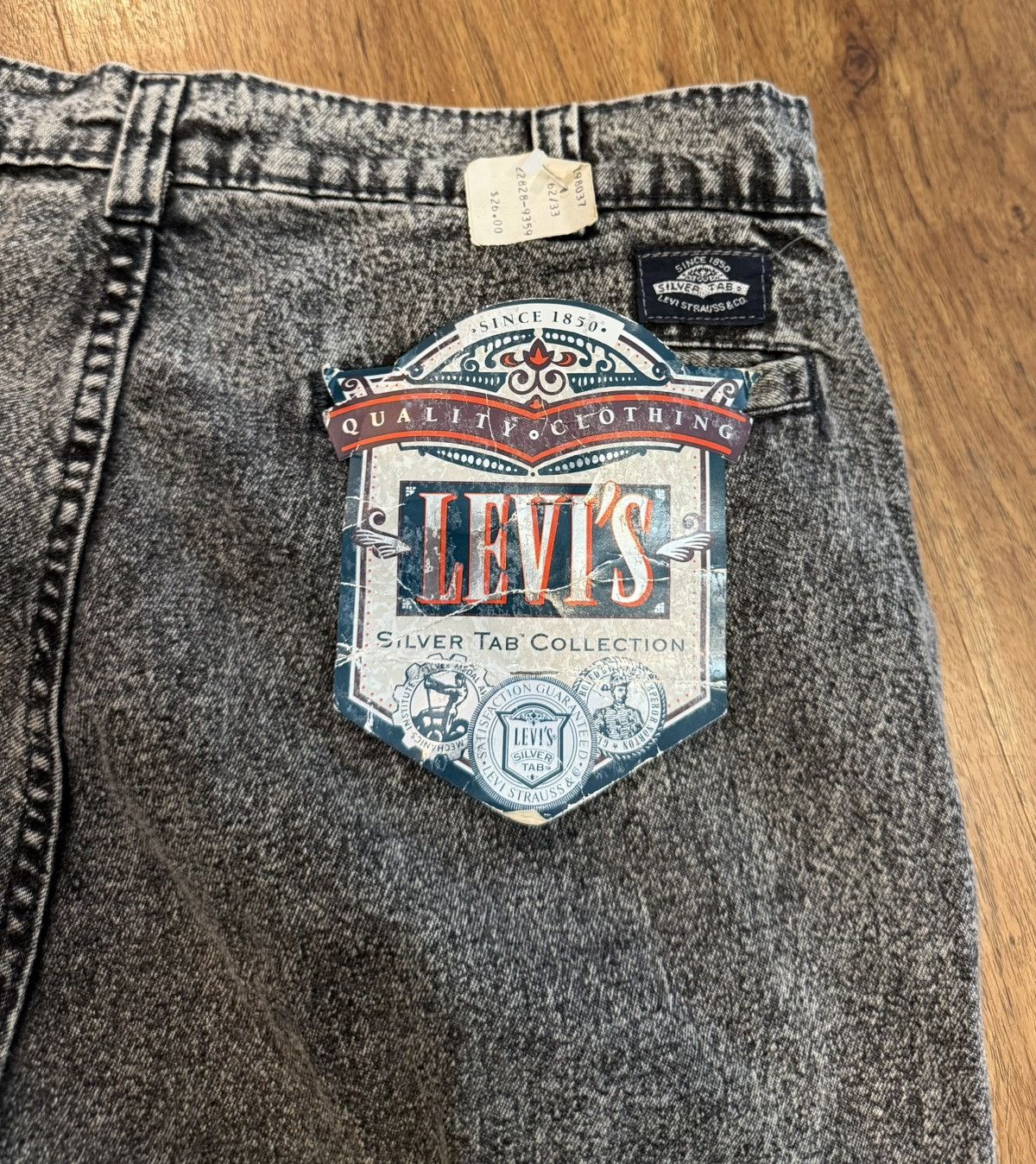 Levi's Vintage 80’s Levi’s Silvertab Jeans Acid Wash NWT Deadstock Size US 33 - 1 Thumbnail