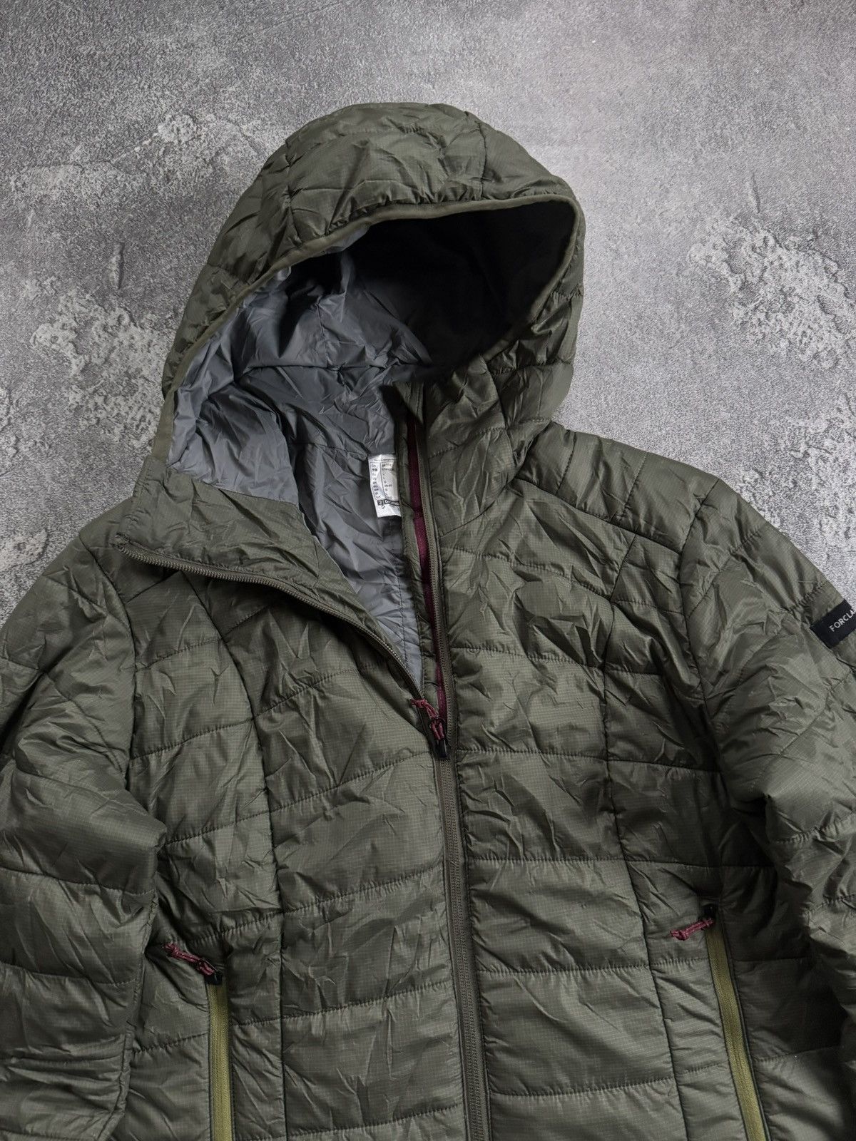 Mammut Decathlon Forclaz L/size wmns jacket padded hooded outdoor Size L / US 10 / IT 46 - 2 Thumbnail