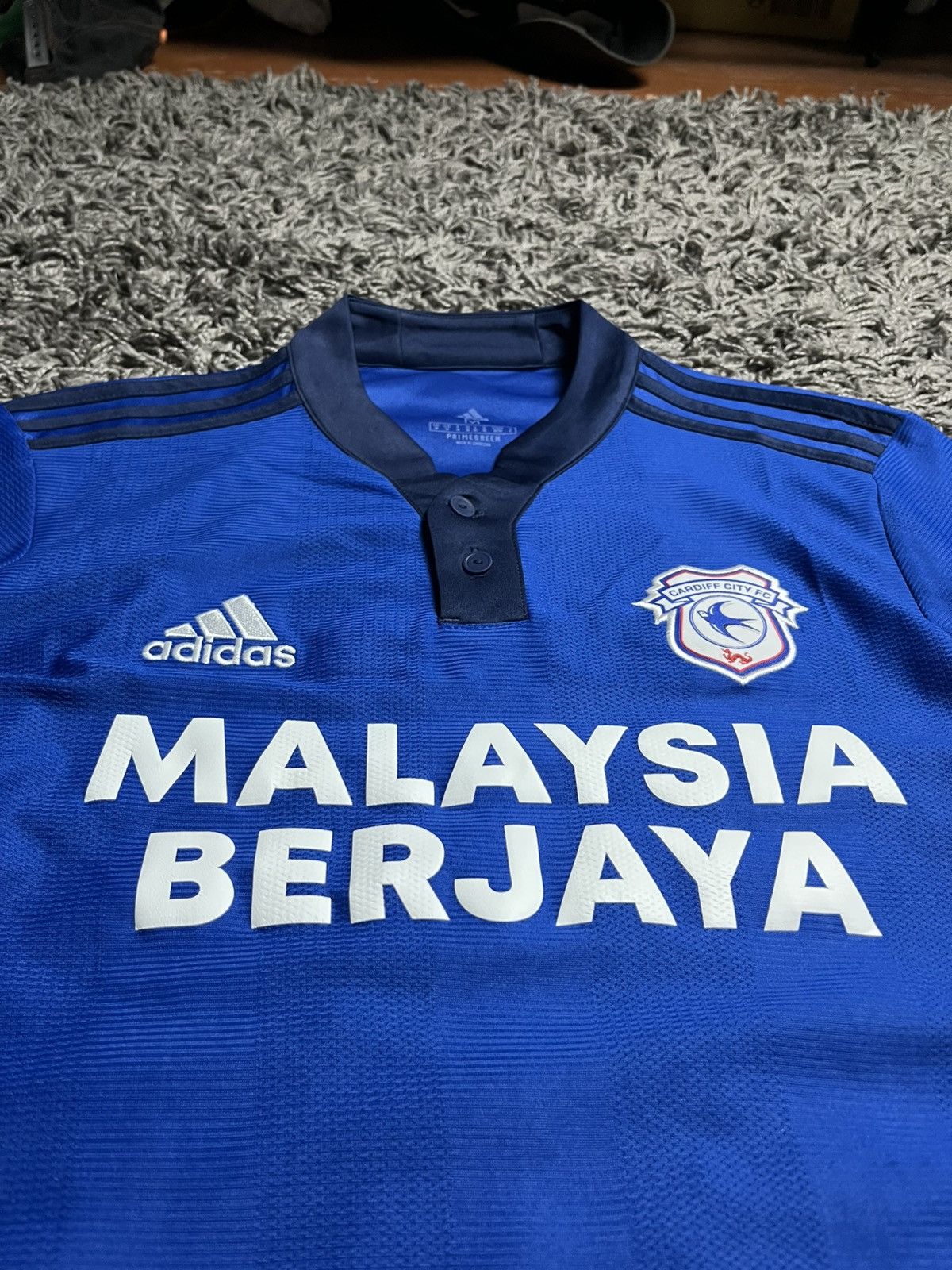 Adidas ADIDAS CARDIFF CITY 2021/22 SOCCER AWAY FOOTBALL JERSEY Size US M / EU 48-50 / 2 - 3 Thumbnail