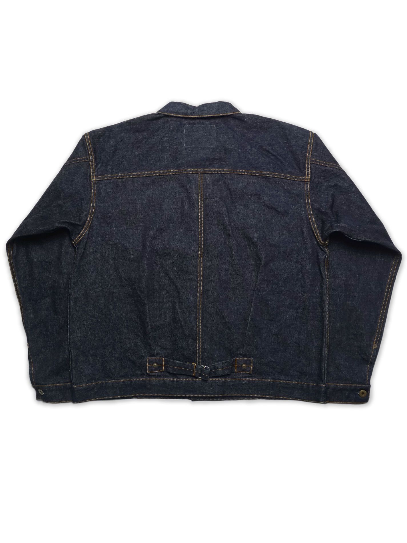 Japan Blue JAPAN BLUE JJK0012M31 14.8oz WWII Type-I Denim Jacket Size US XL / EU 56 / 4 - 2 Thumbnail