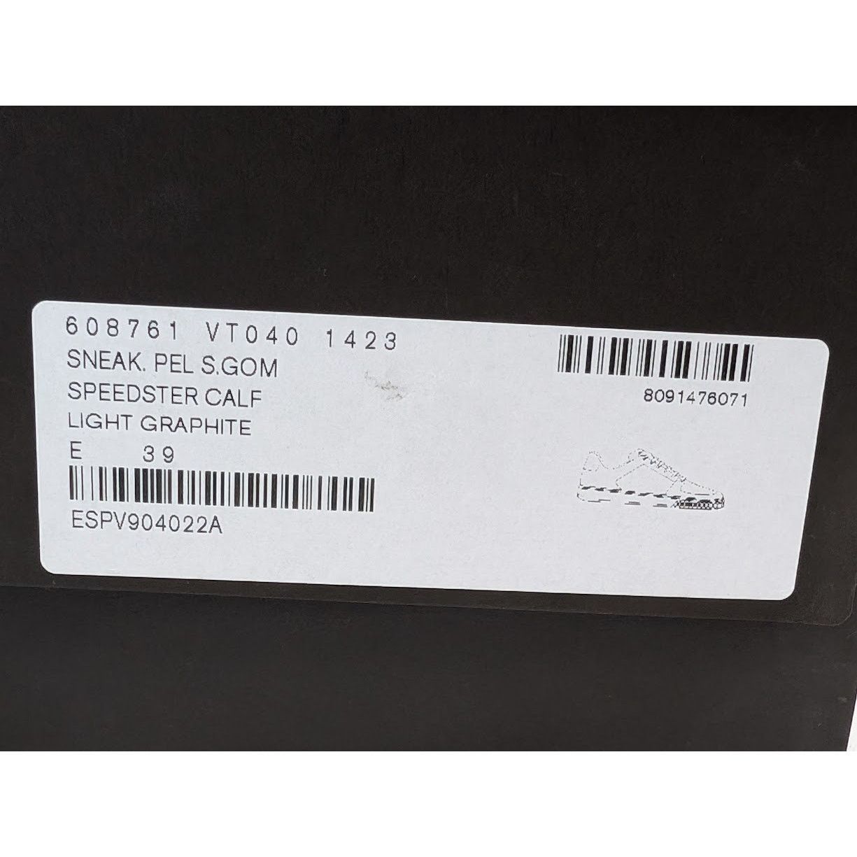 Bottega Veneta o1rshd1 Sneakers Speedster Calf in Light Graphite Size US 6 / EU 39 - 20 Thumbnail