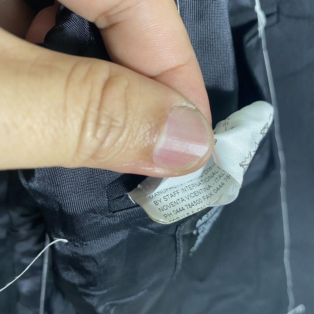 Maison Margiela Basting Stitching Blazer SS17