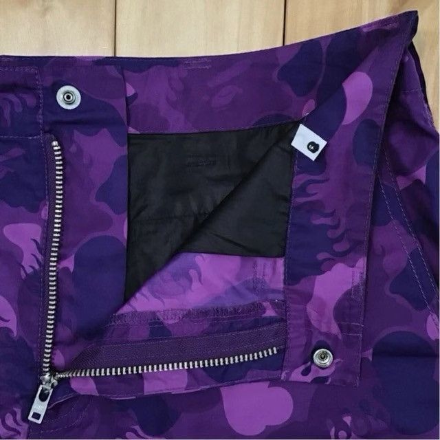 Bape BAPE Fire camo nylon shorts a bathing ape flame NIGO ★size M Size US 32 / EU 48 - 5 Thumbnail