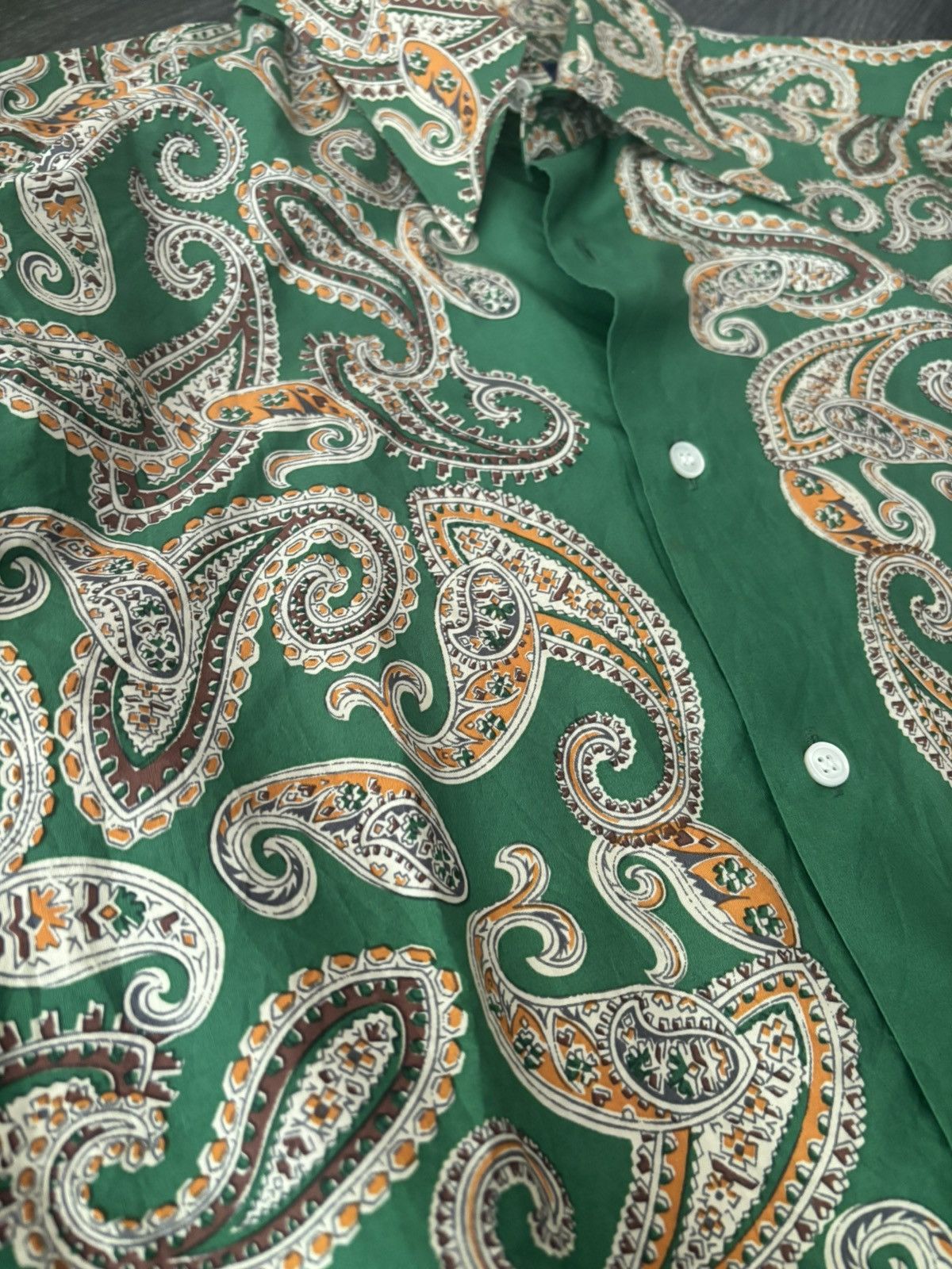 Junya Watanabe Junya watanabe AD2004 Casino Paisley Button Up Size US M / EU 48-50 / 2 - 5 Thumbnail