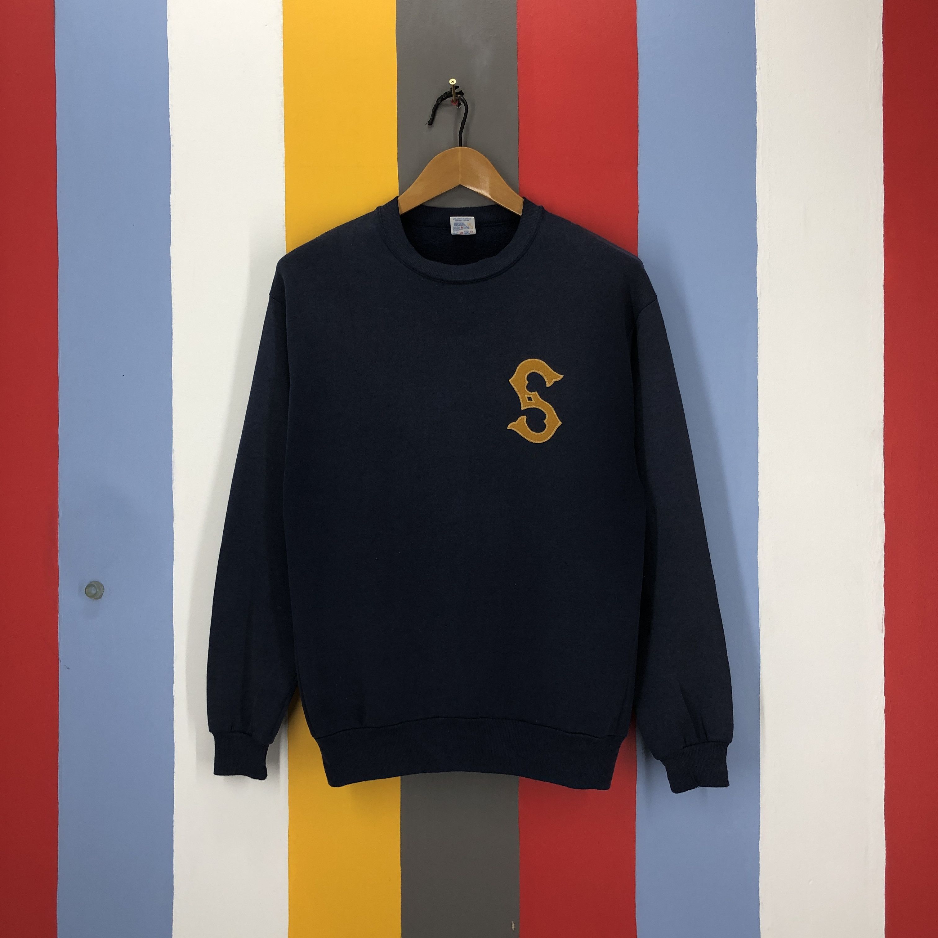 Jerzees 90s Vintage CHICAGO WHITE SOX Crew Neck Sweatshirt #1570/01 Size US S / EU 44-46 / 1 - 1 Thumbnail