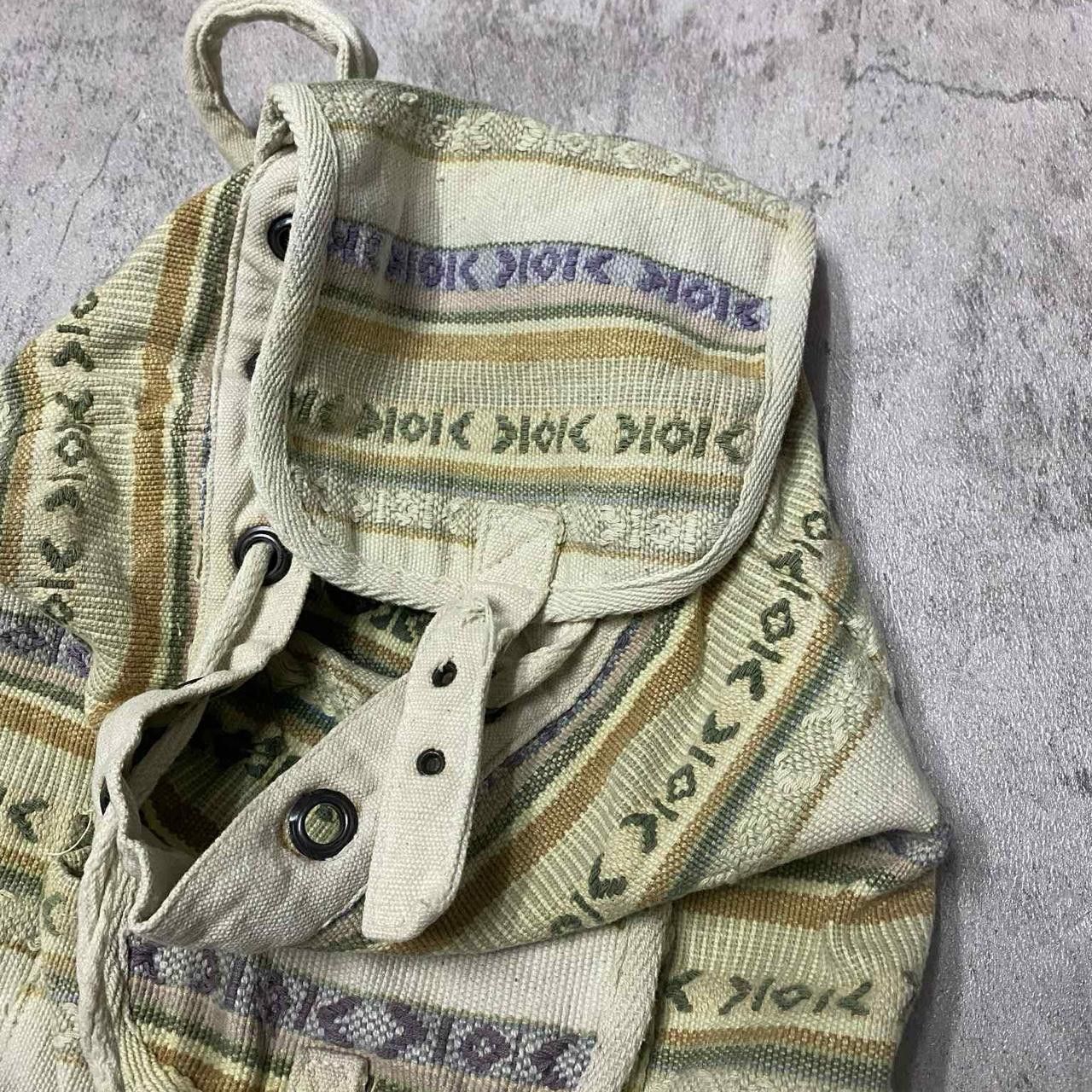 Other Cream and purple boho backpack #festivalvibes Size ONE SIZE - 1 Thumbnail