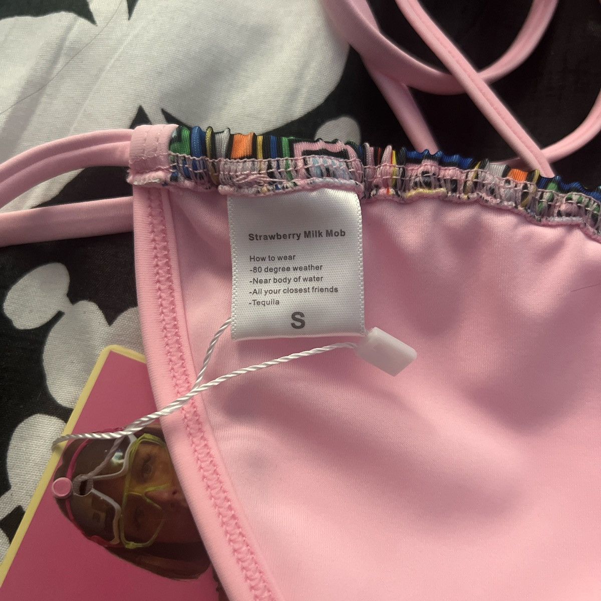 Other Strawberry Milk Mob Women’s Bikini Top Size S / US 4 / IT 40 - 3 Thumbnail