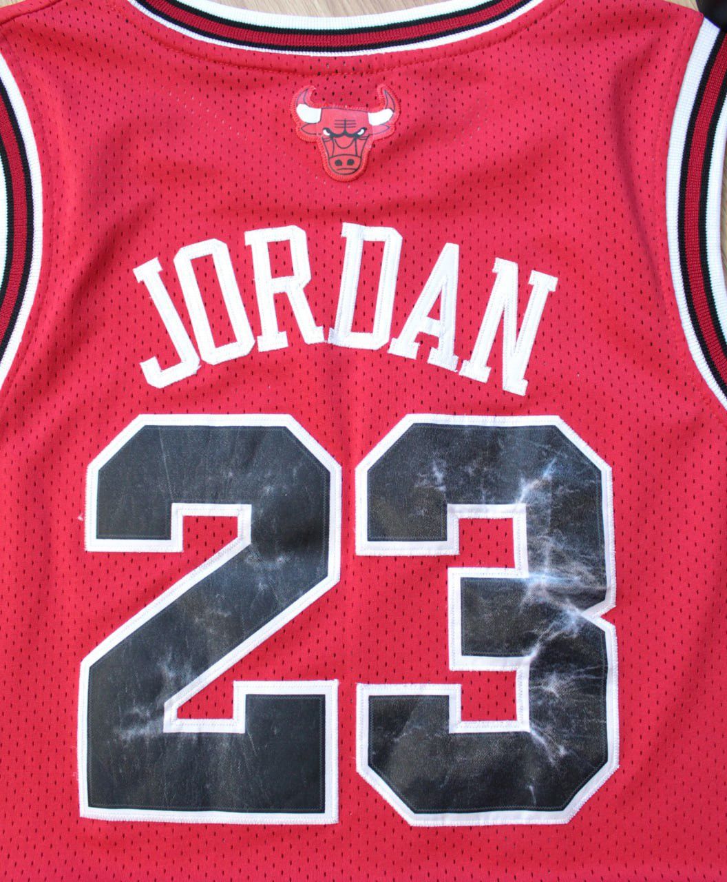 NBA 🔥 90s Chicago Bulls 23 Jordan Nike NBA Jersey Shirt Size US L / EU 52-54 / 3 - 7 Thumbnail