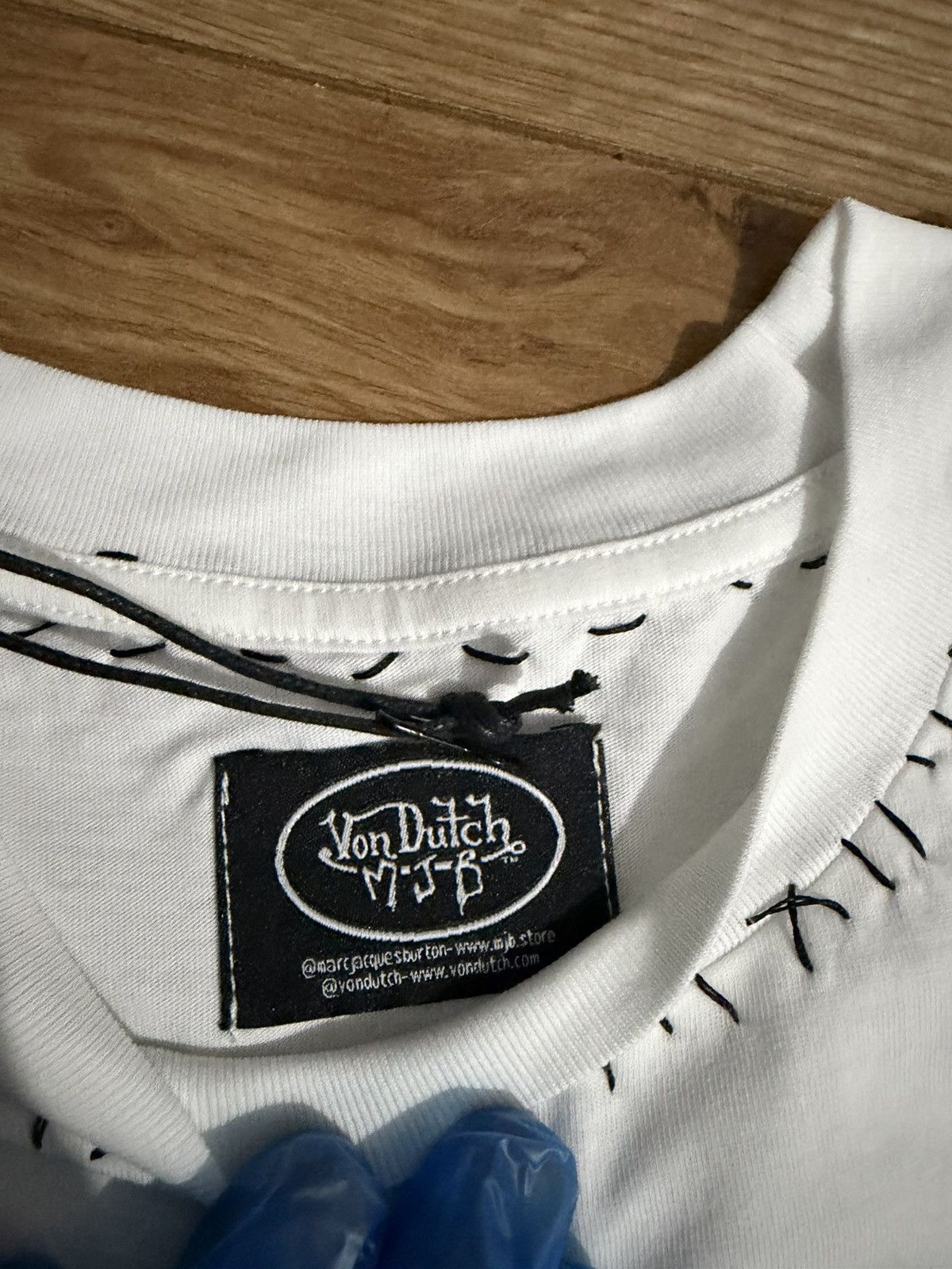 Marc Jacques Burton MJB x Von Dutch Short Sleeve T-Shirt Size US S / EU 44-46 / 1 - 5 Thumbnail