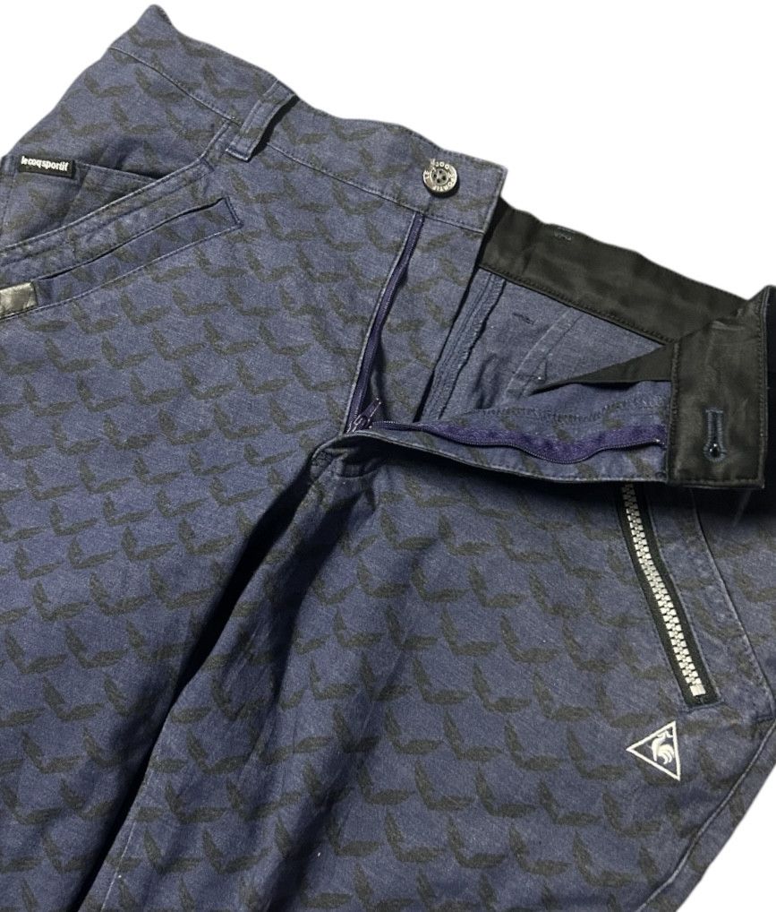Descente × Japanese Brand × Le Coq Sportif Steals Le Coq Sportif x Decente monogram design Size US 33 - 5 Thumbnail