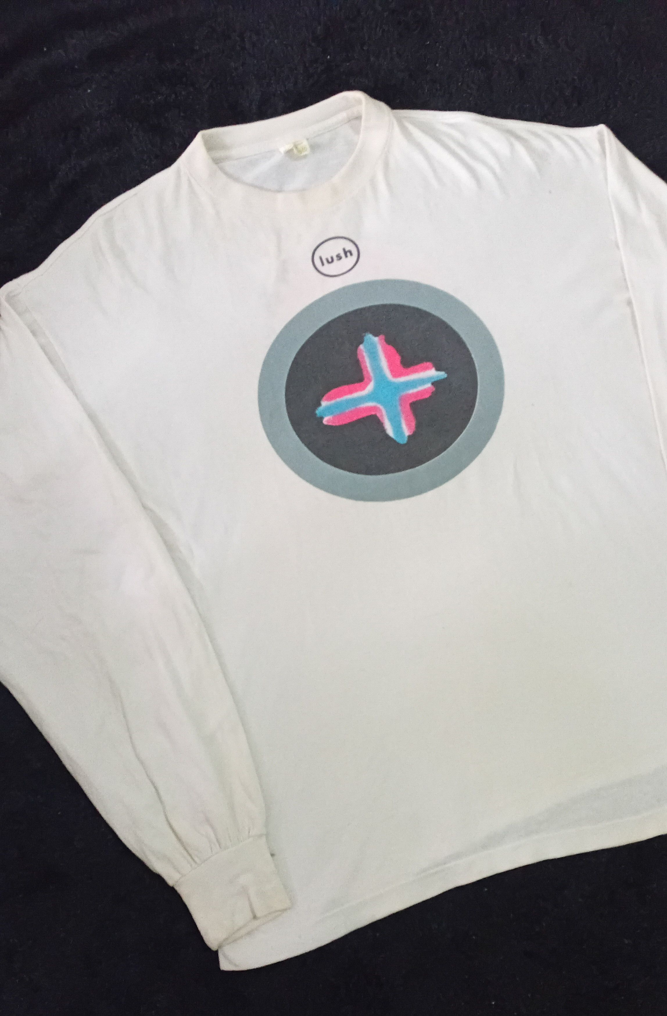 Band Tees 1991 LUSH Spooky Long Sleeve Vintage T-shirt Shoegaze Size US XL / EU 56 / 4 - 2 Thumbnail