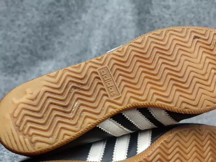 Adidas Vintage Adidas Originals Rekord Black Leather Sneaker Y2K Size US 6 / EU 39 - 21 Thumbnail
