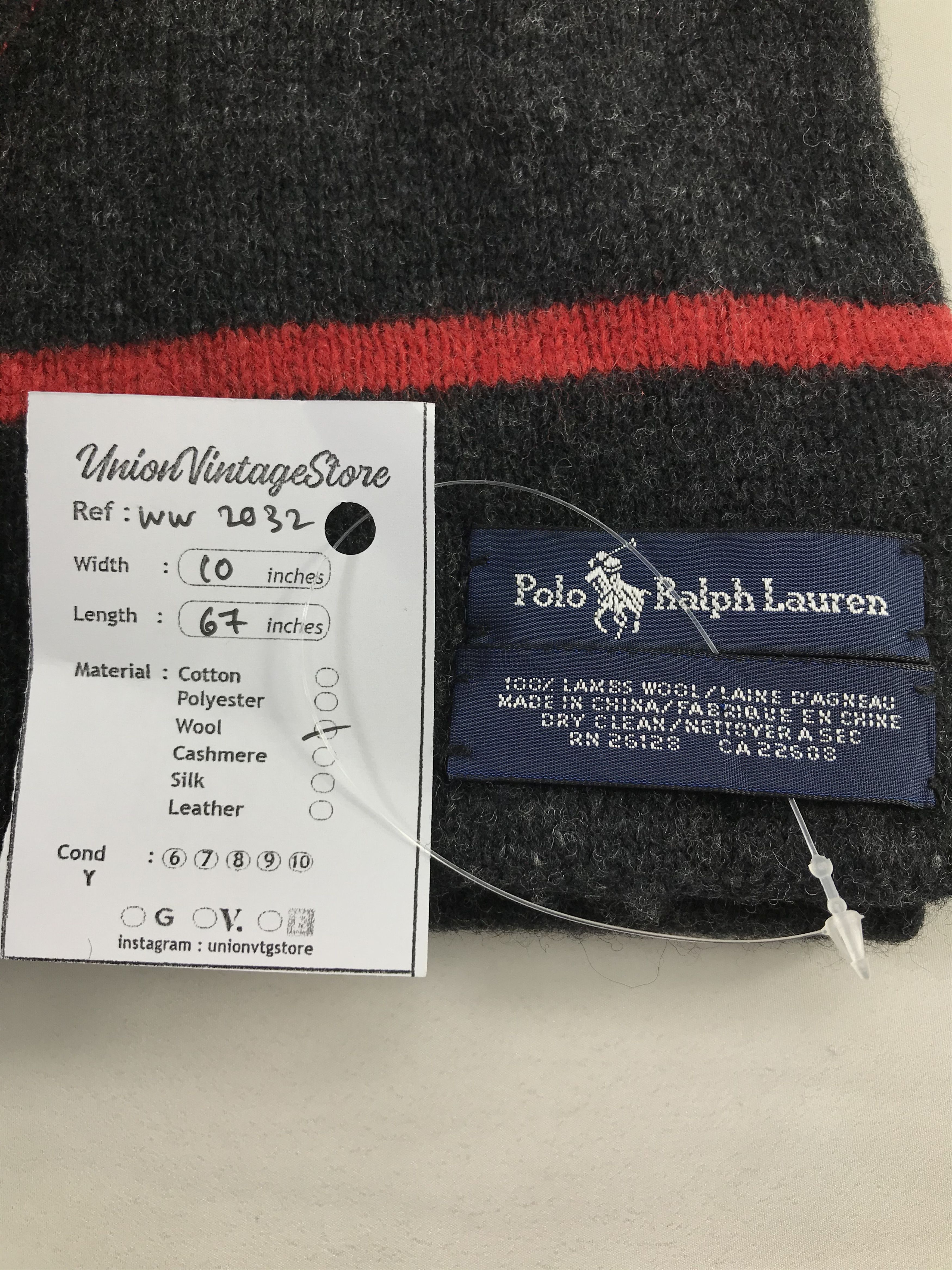 Polo Ralph Lauren Polo Ralph Lauren Scarf / Muffler / Neckwear - WW2032 Size ONE SIZE - 4 Thumbnail