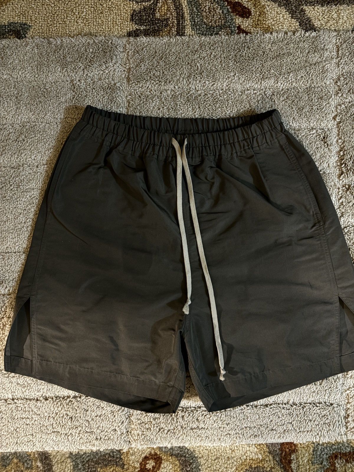Rick Owens Rick Owens Grey Lido Nylon Boxer Shorts Size US 34 / EU 50 - 1 Thumbnail