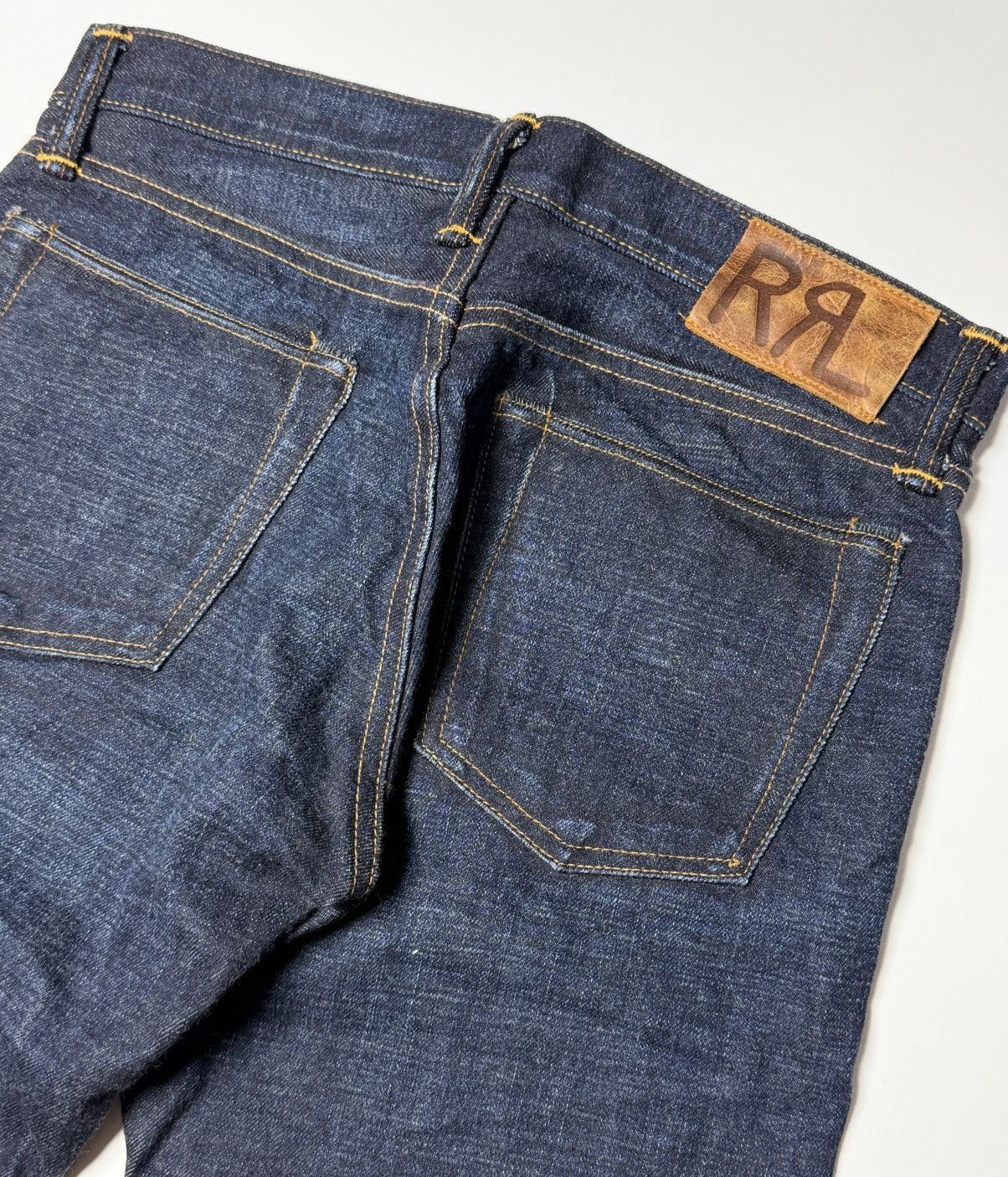 RRL Ralph Lauren RRL - Japan Indigo Selvedge Jeans Size US 30 / EU 46 - 4 Thumbnail