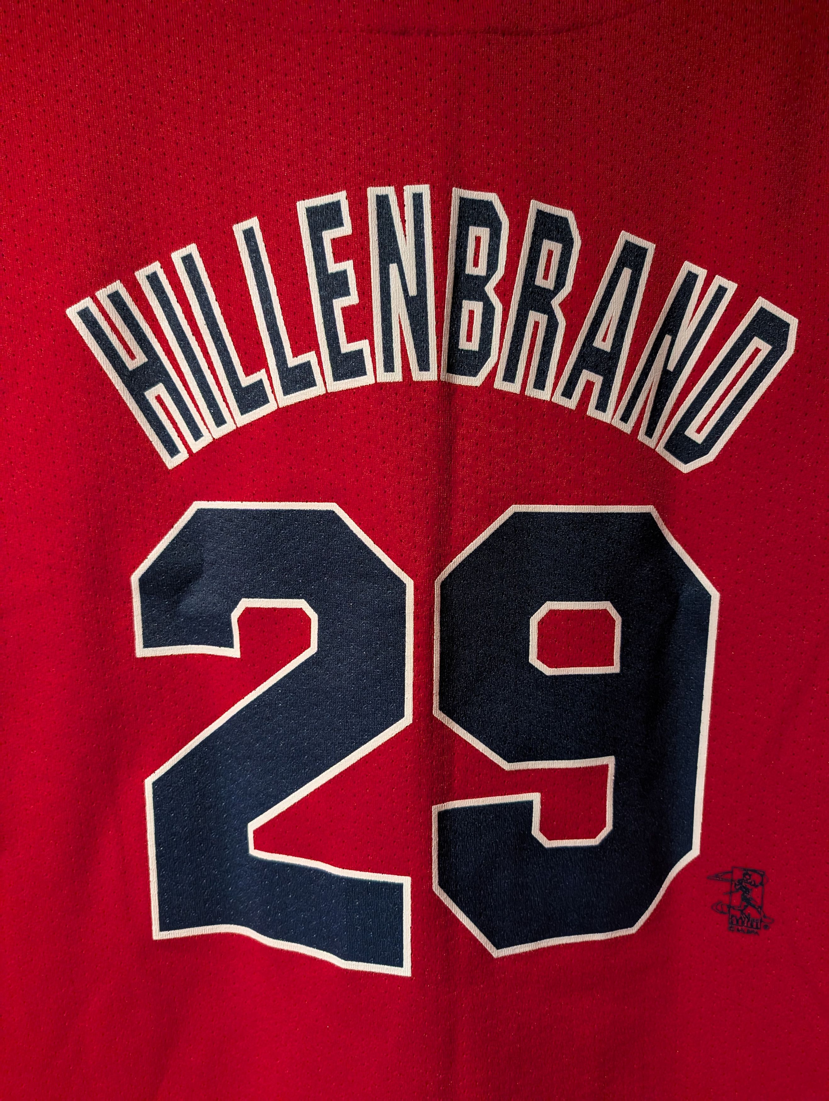 Majestic Vintage Y2K Boston Red Sox MLB Majestic Hillenbrand Jersey Size US L / EU 52-54 / 3 - 7 Thumbnail