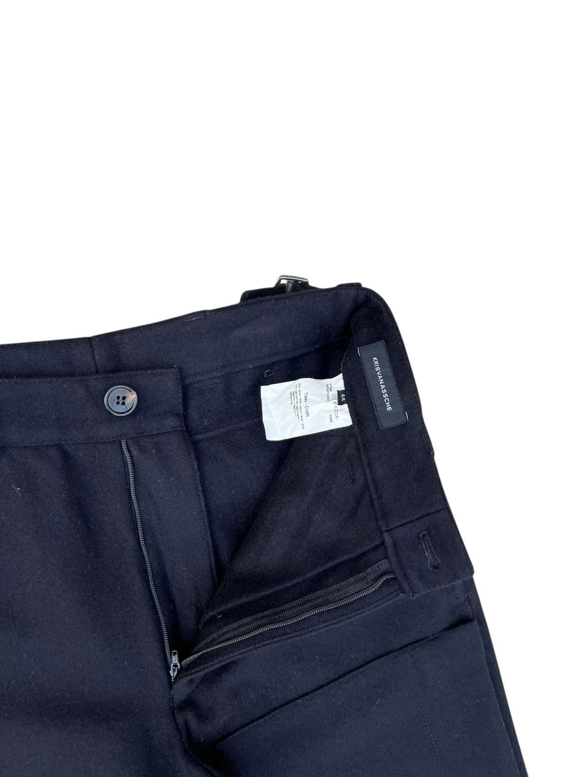 Kris Van Assche Kris Van Assche Gabardine Wool Cashmere Cargo Cropped Pant Size US 29 - 7 Thumbnail