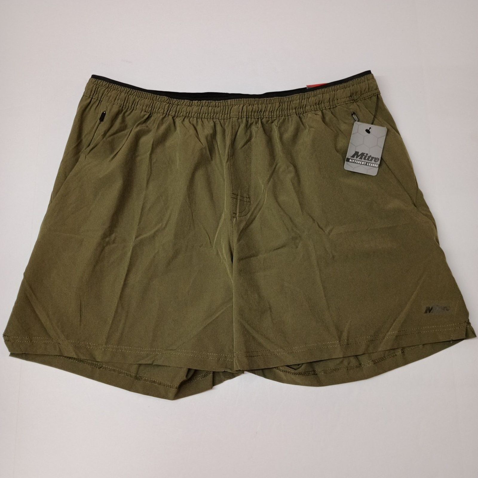 Other Mitre Men’s XL Elastic Waist Green Shorts With 5” Inseam NWT Size US 36 / EU 52 - 1 Thumbnail