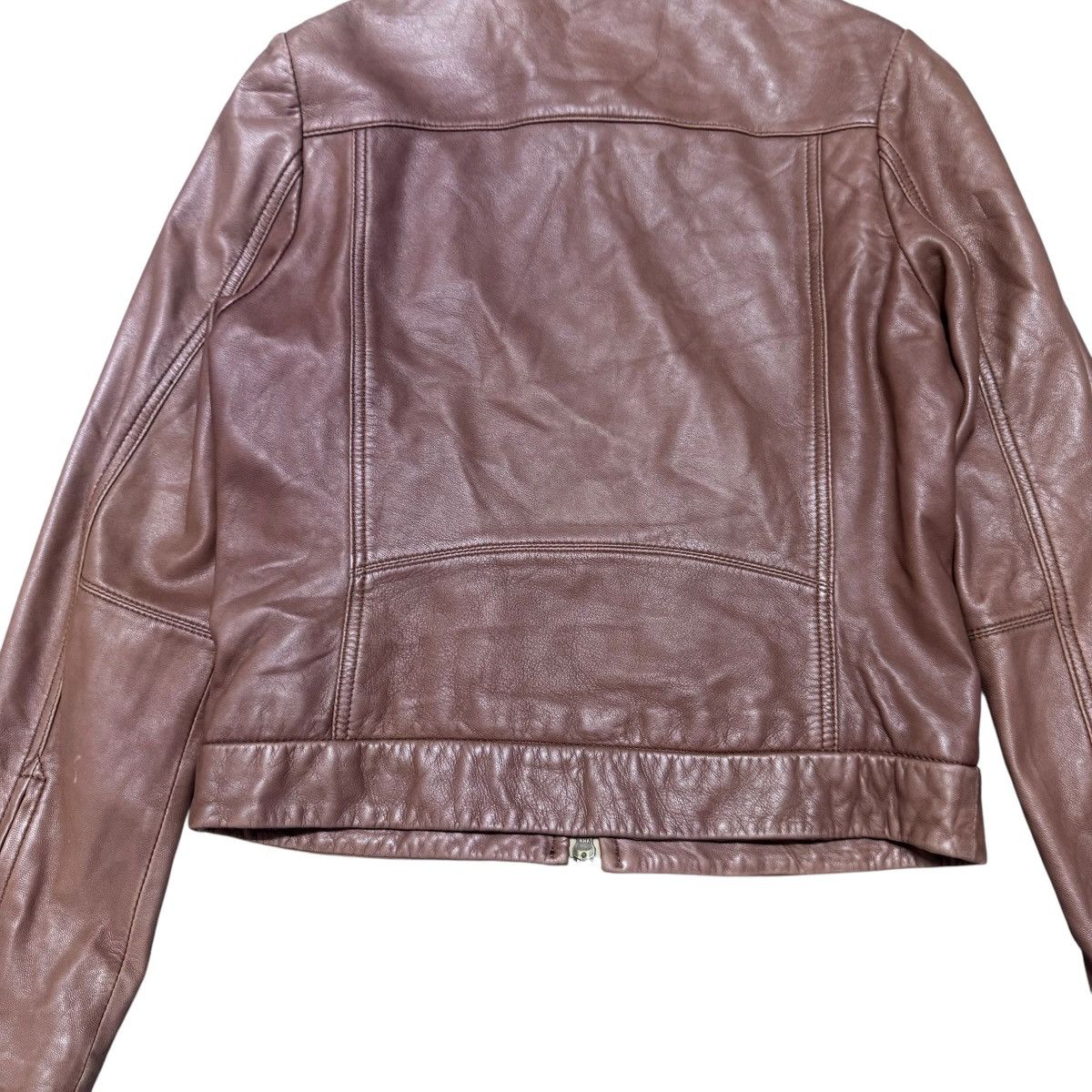 URBAN RESEARCH DOORS Urban Research Leather Moto Jacket Size XS / US 0-2 / IT 36-38 - 8 Thumbnail