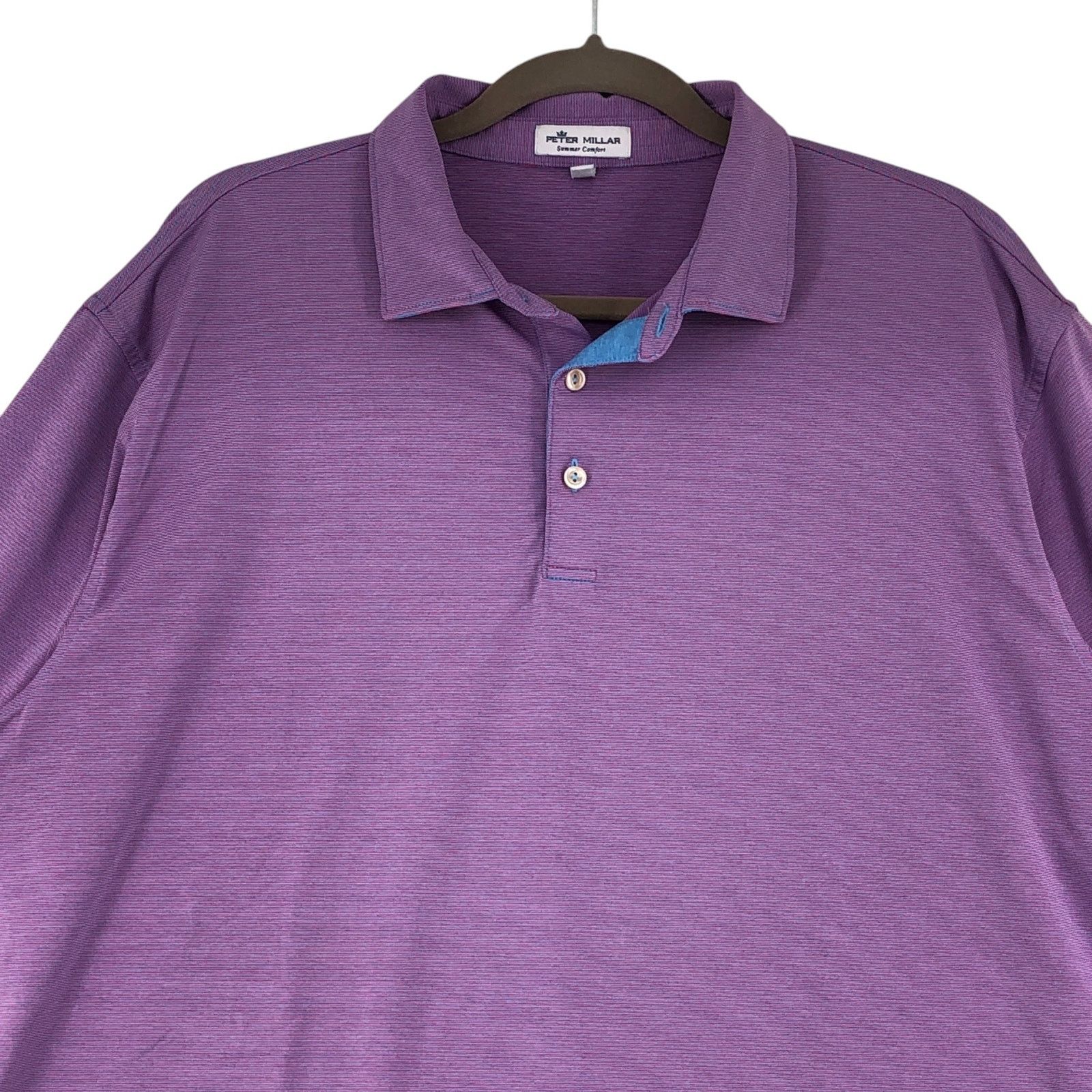 Peter Millar Peter Millar Men Size XL Polo Shirt Jubilee Performance Size US XL / EU 56 / 4 - 2 Thumbnail