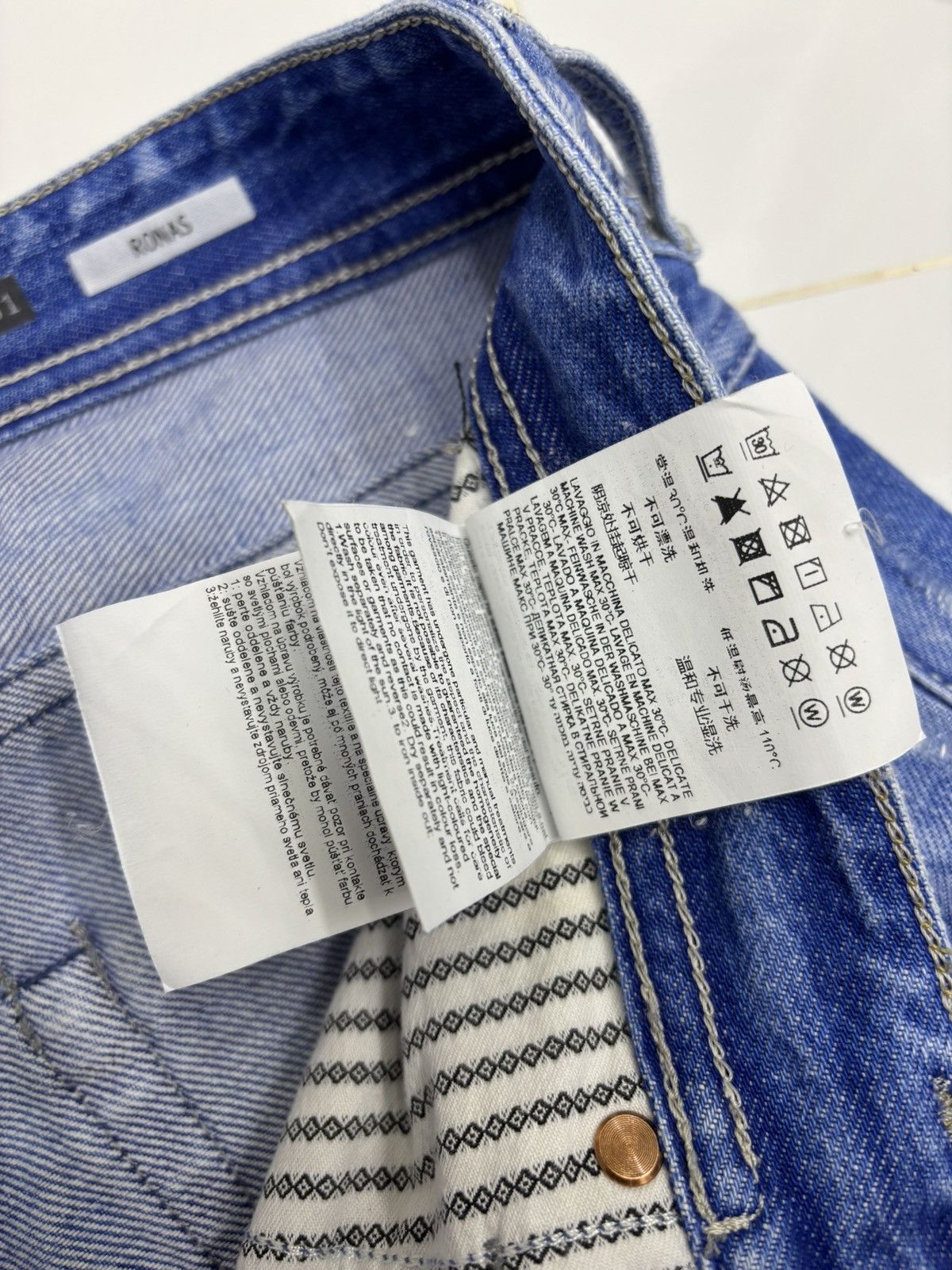 If Six Was Nine × Le Grande Bleu (L.G.B.) × Replay Vintage Replay Broken Edge Selvedge Denim Release Hem Jeans Size US 32 / EU 48 - 13 Thumbnail