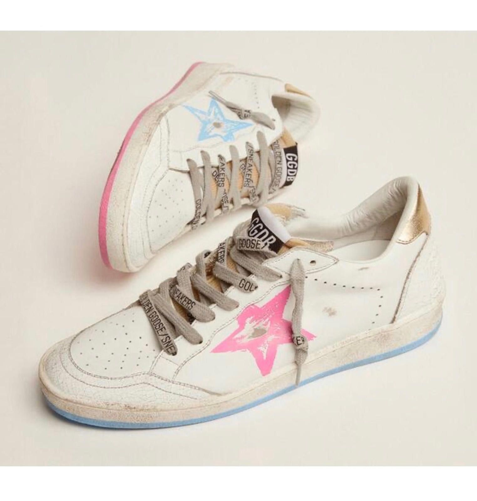 Golden Goose Golden Goose Ball Star Sneaker Size US 5 / IT 35 - 2 Thumbnail