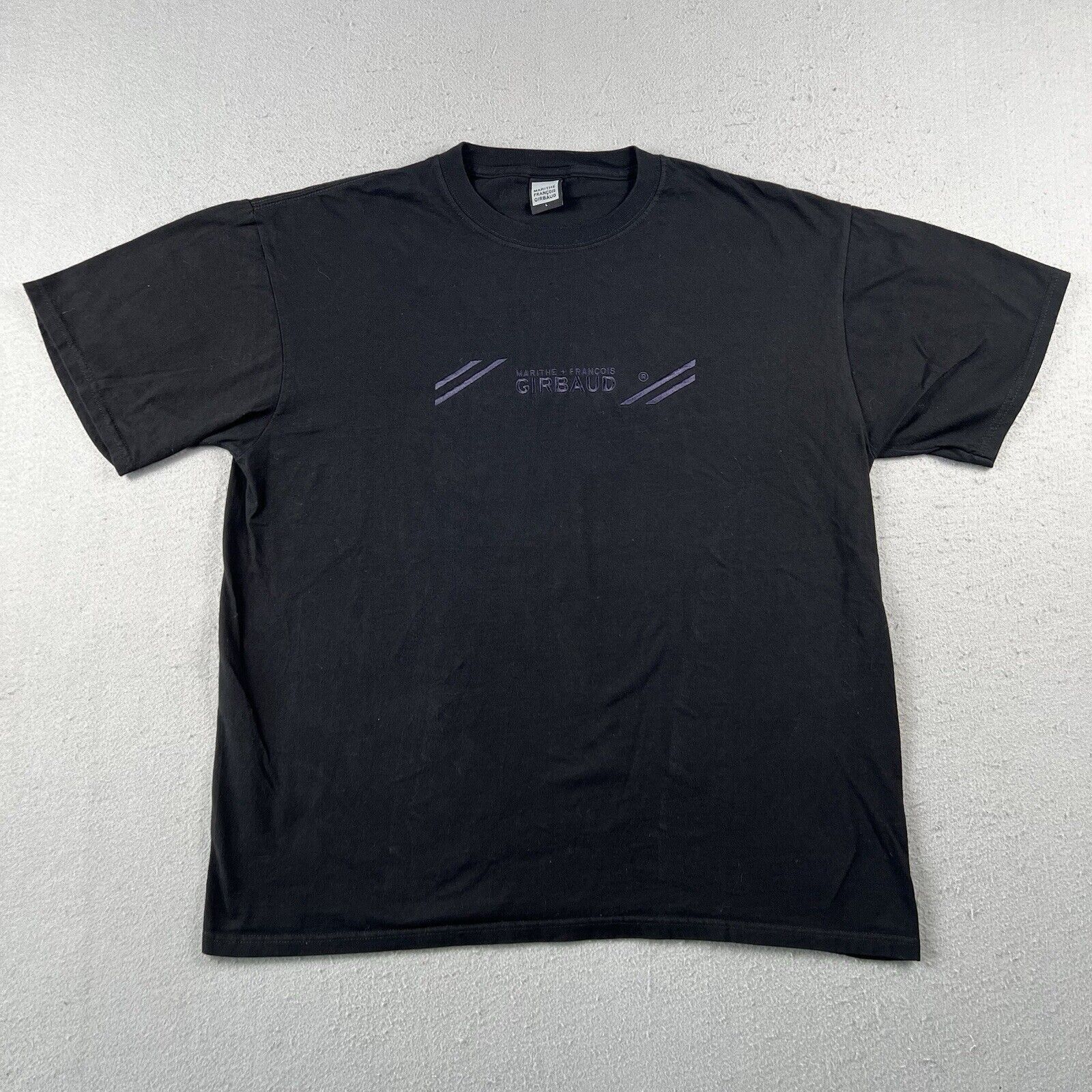 Marithe + Francois Girbaud Marithe Francois Girbaud Shirt Men’s Large Black Embroidered Size US L / EU 52-54 / 3 - 1 Thumbnail