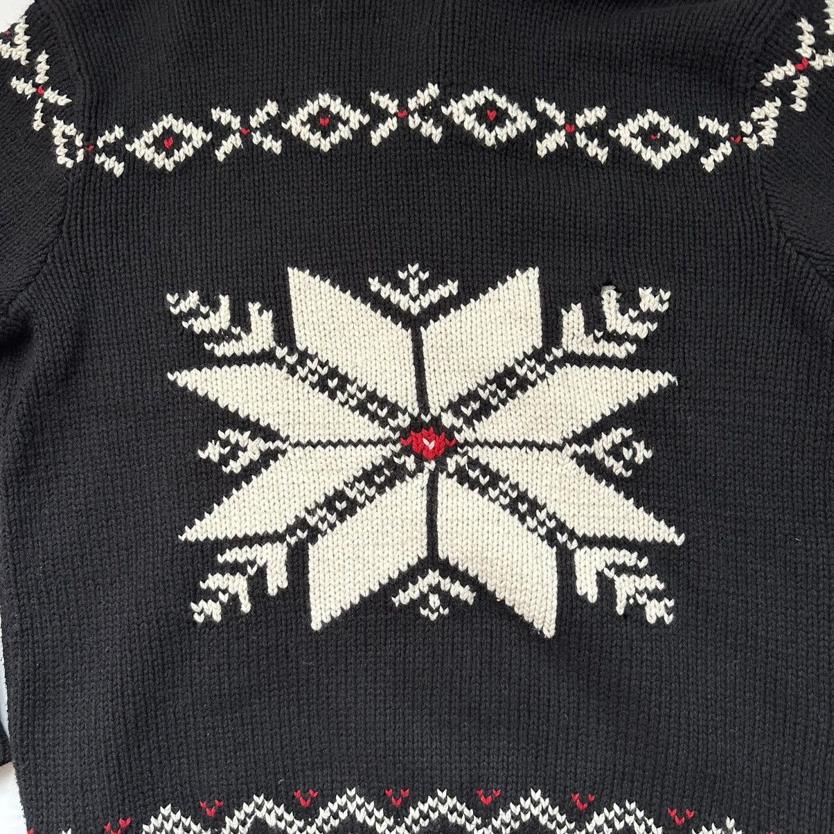 Polo Ralph Lauren Vintage Polo Ralph Lauren Snowflake Cashmere Blend Sweater Size US L / EU 52-54 / 3 - 10 Thumbnail