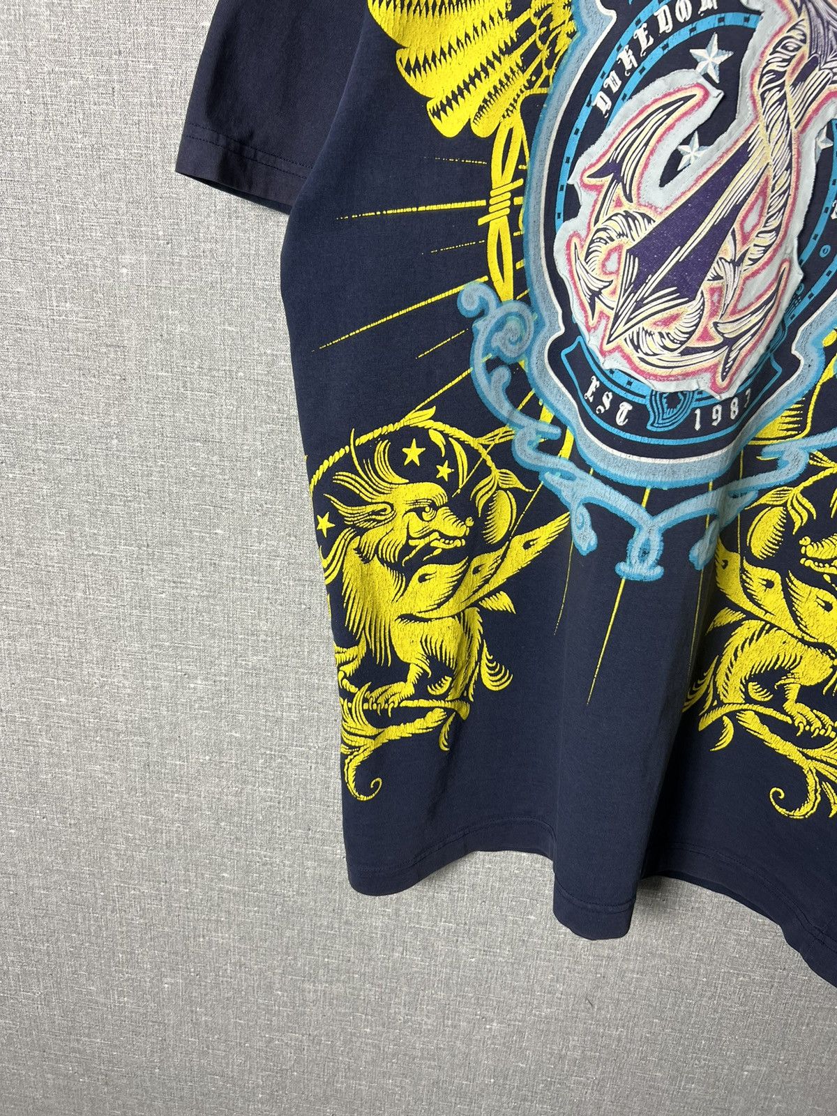 Raw State RAWBLUE Affliction Style All Over Printed Tee Men’s T-Shirt Size US XL / EU 56 / 4 - 4 Thumbnail