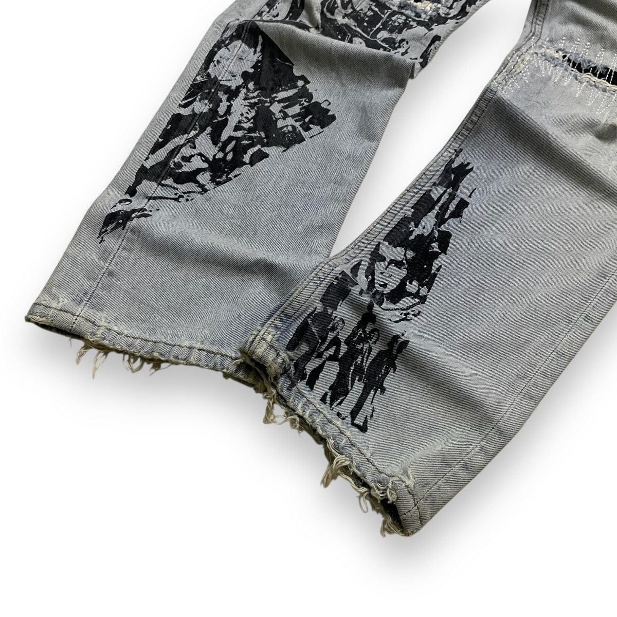 If Six Was Nine ORIGINAL LEVIS 501 USA X SEX PISTOL RARE COLLECTION (28×39) Size US 28 / EU 44 - 6 Thumbnail