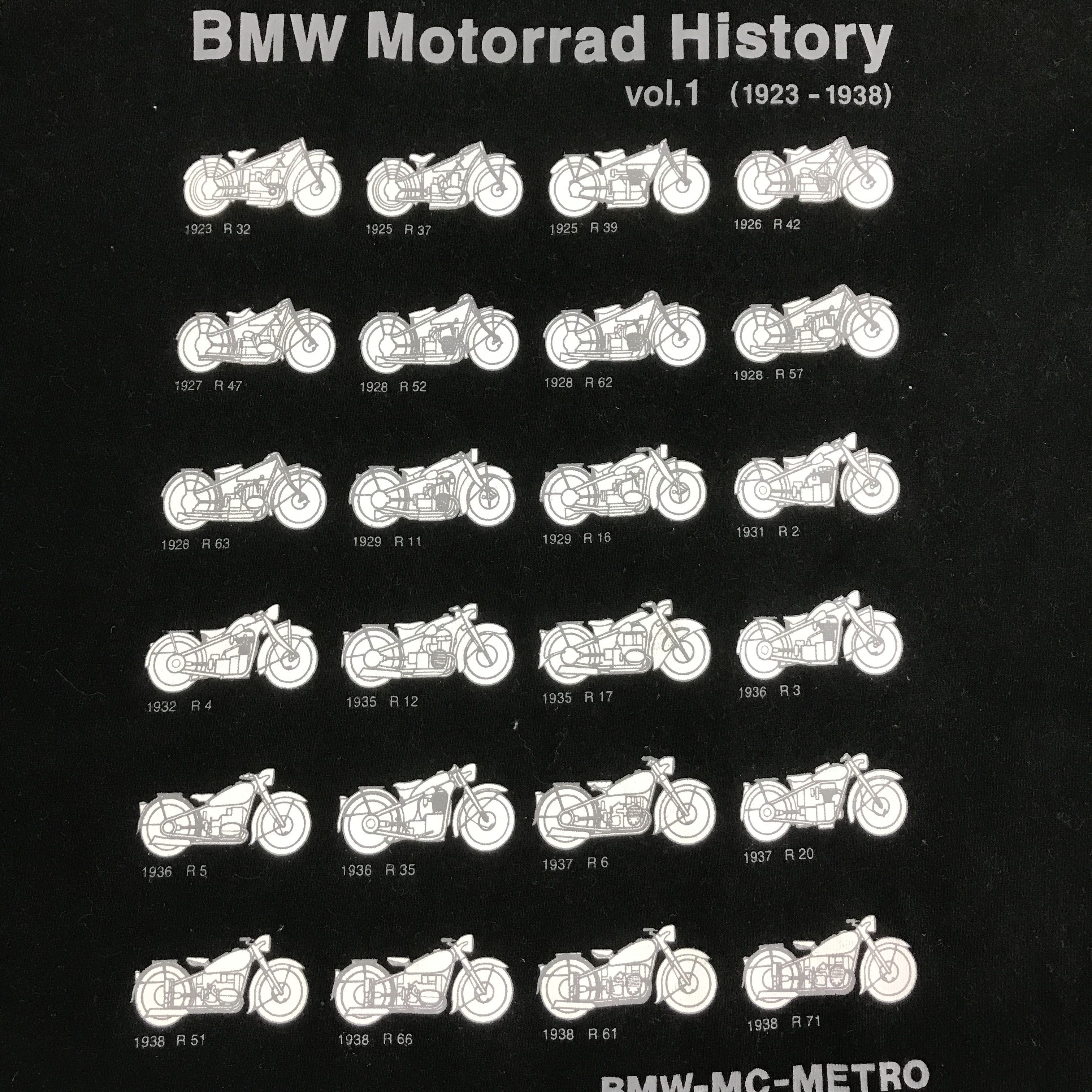 BMW bmw motorad History design t-shirt K117B7 Size US L / EU 52-54 / 3 - 9 Thumbnail