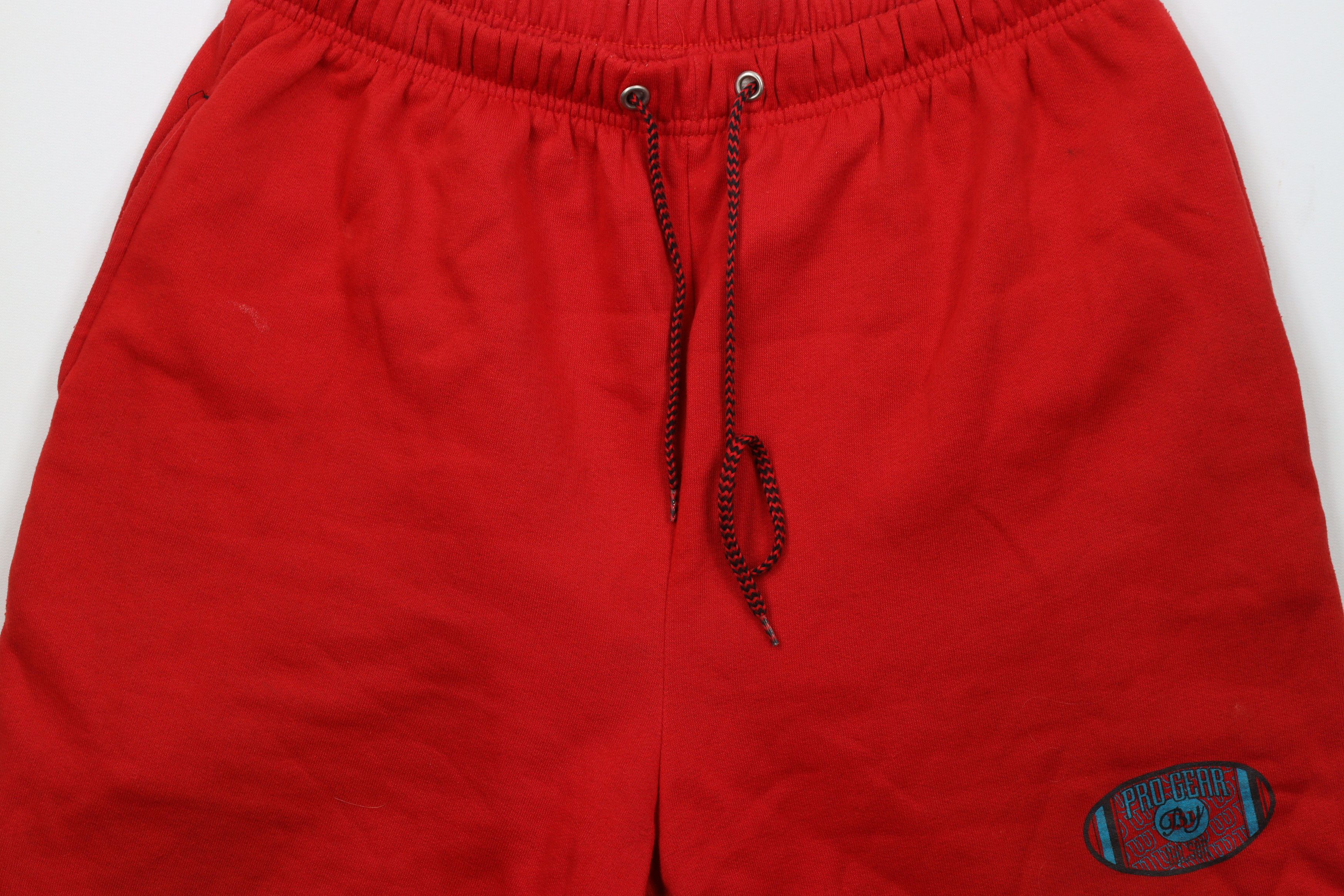 Vintage Vintage 90s Wilson Pro Gear Football Knee Sweatpants Shorts Size US 34 / EU 50 - 3 Thumbnail