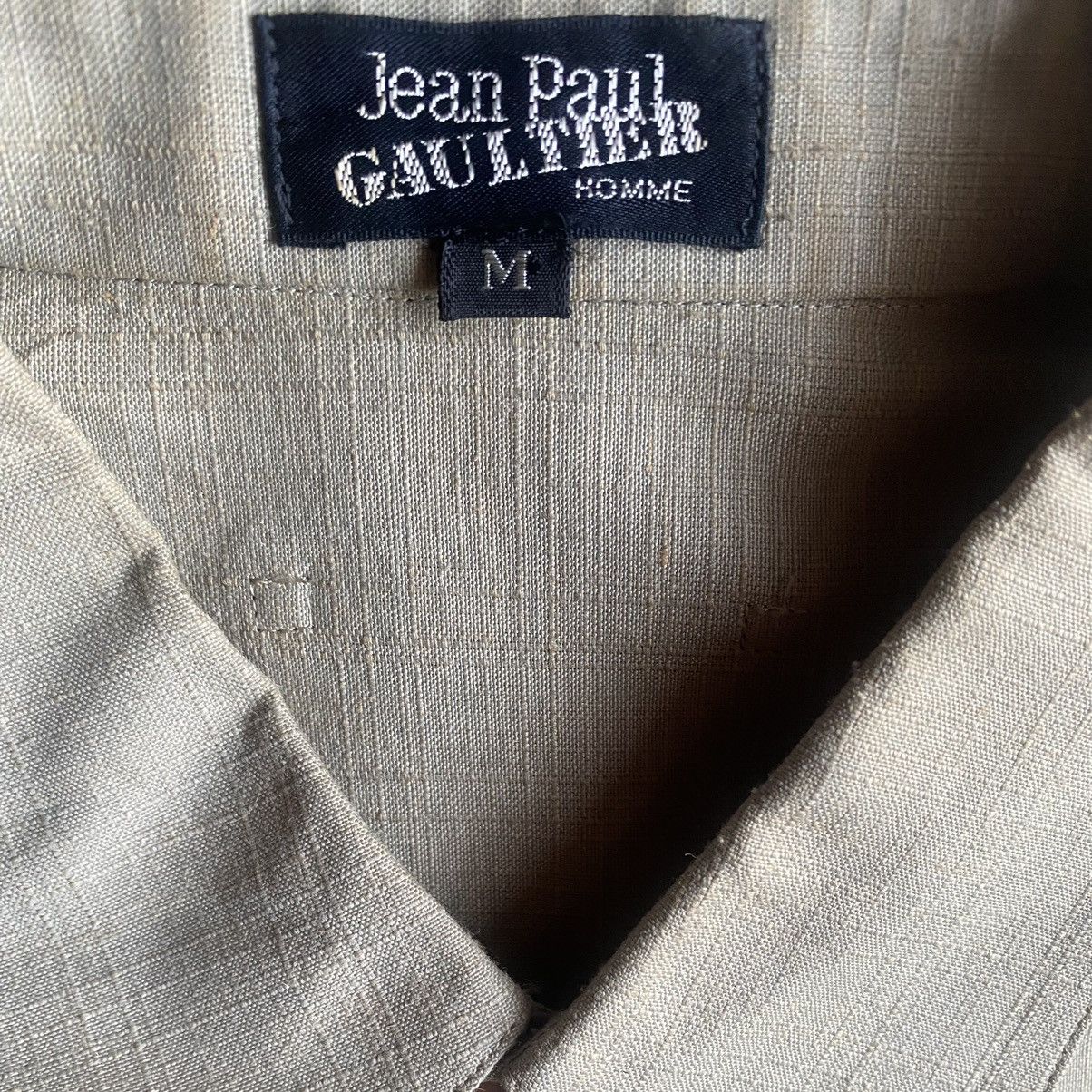 Jean Paul Gaultier Vintage SS 1988 Boxing Lace Doily Shirt Size US M / EU 48-50 / 2 - 6 Thumbnail